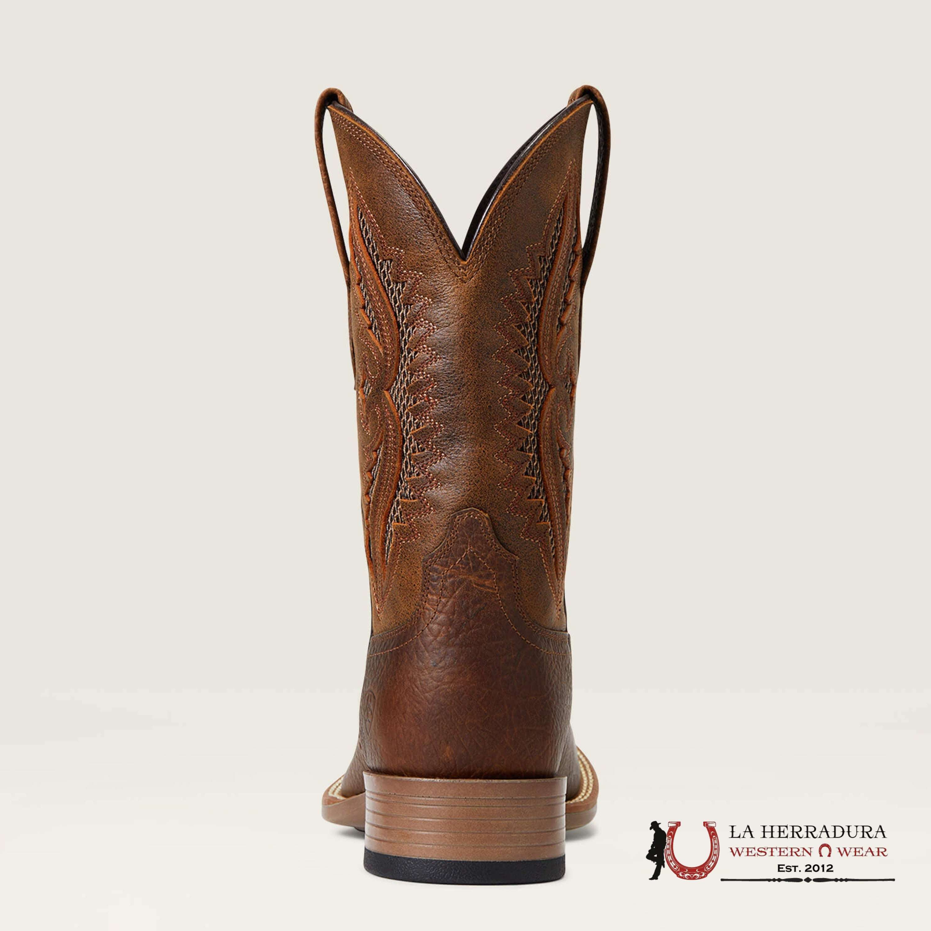 Mens Ariat Rowder Ventek Earth/Mack Brown Botas Hombres