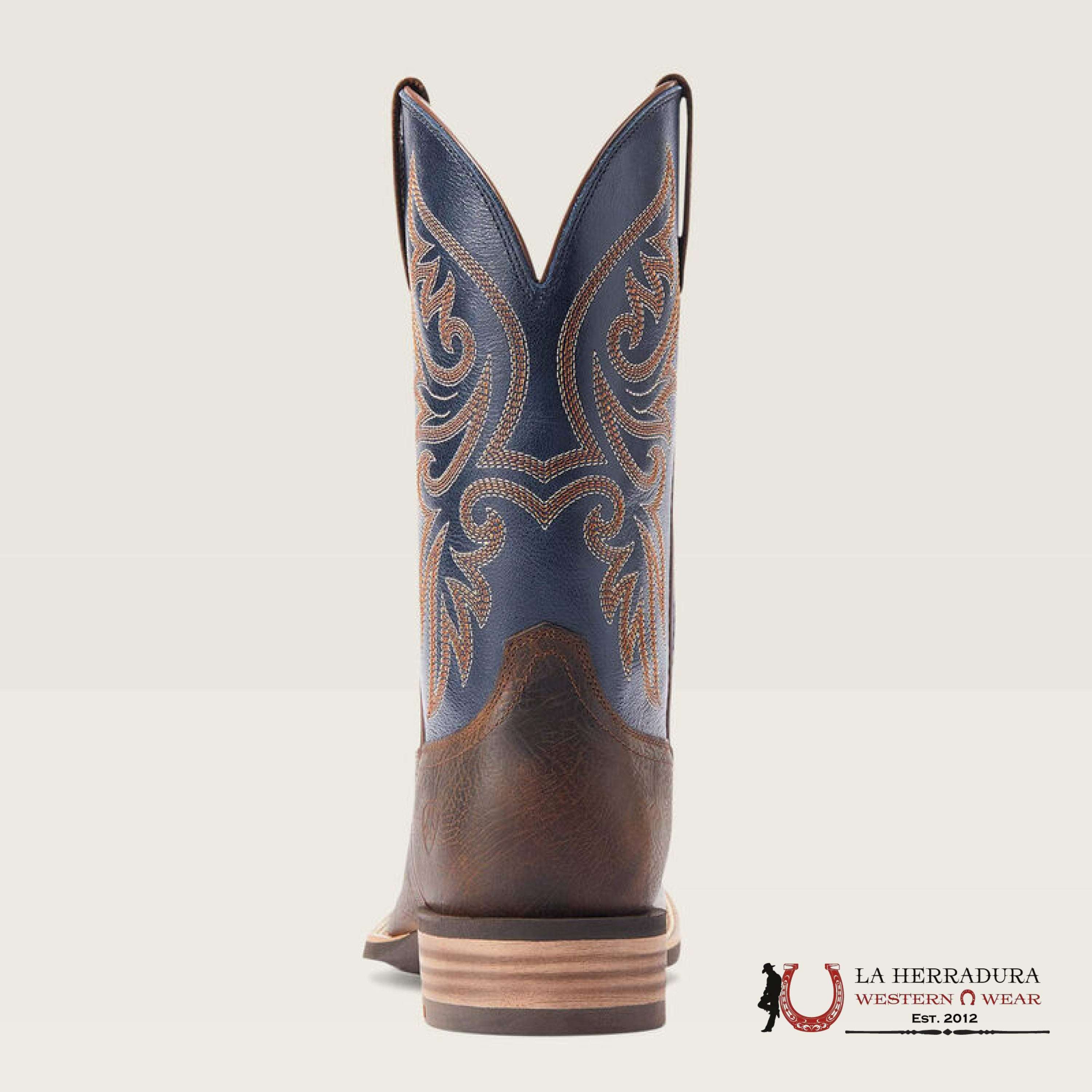 MENS ARIAT SLINGSHOT ROWDY RUST/DARK DENIM- 10044566 BOTAS HOMBRES