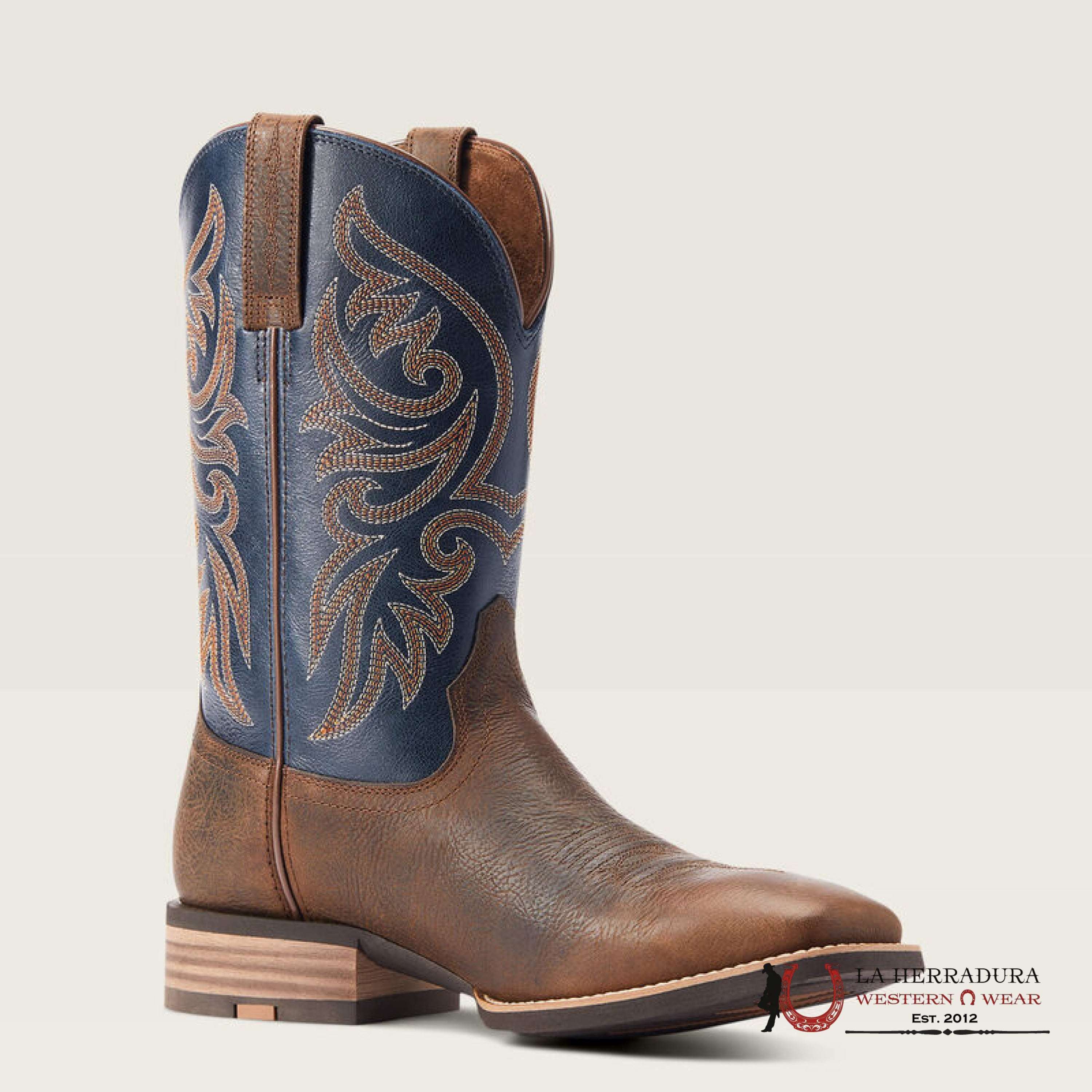 MENS ARIAT SLINGSHOT ROWDY RUST/DARK DENIM- 10044566 BOTAS HOMBRES