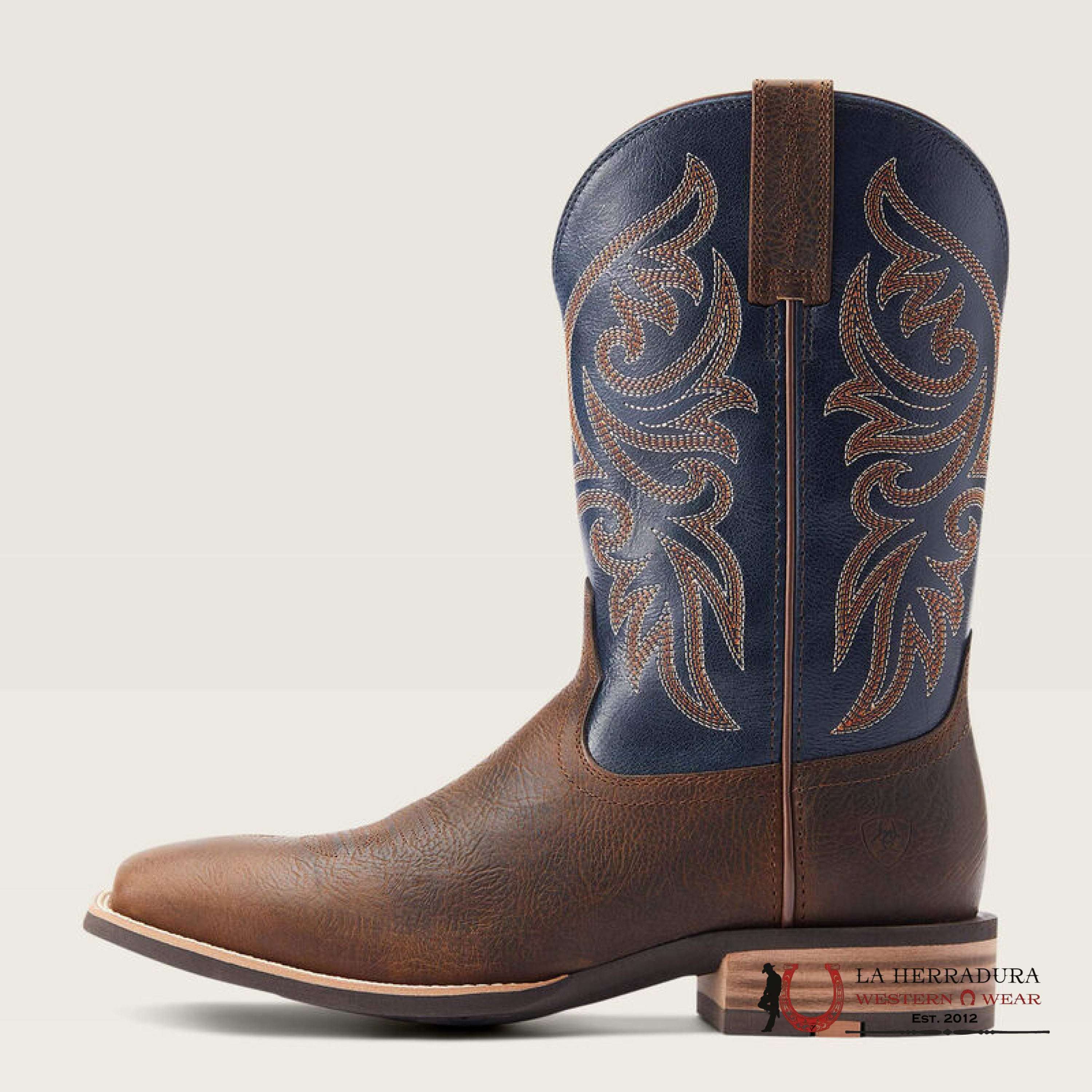 MENS ARIAT SLINGSHOT ROWDY RUST/DARK DENIM- 10044566 BOTAS HOMBRES