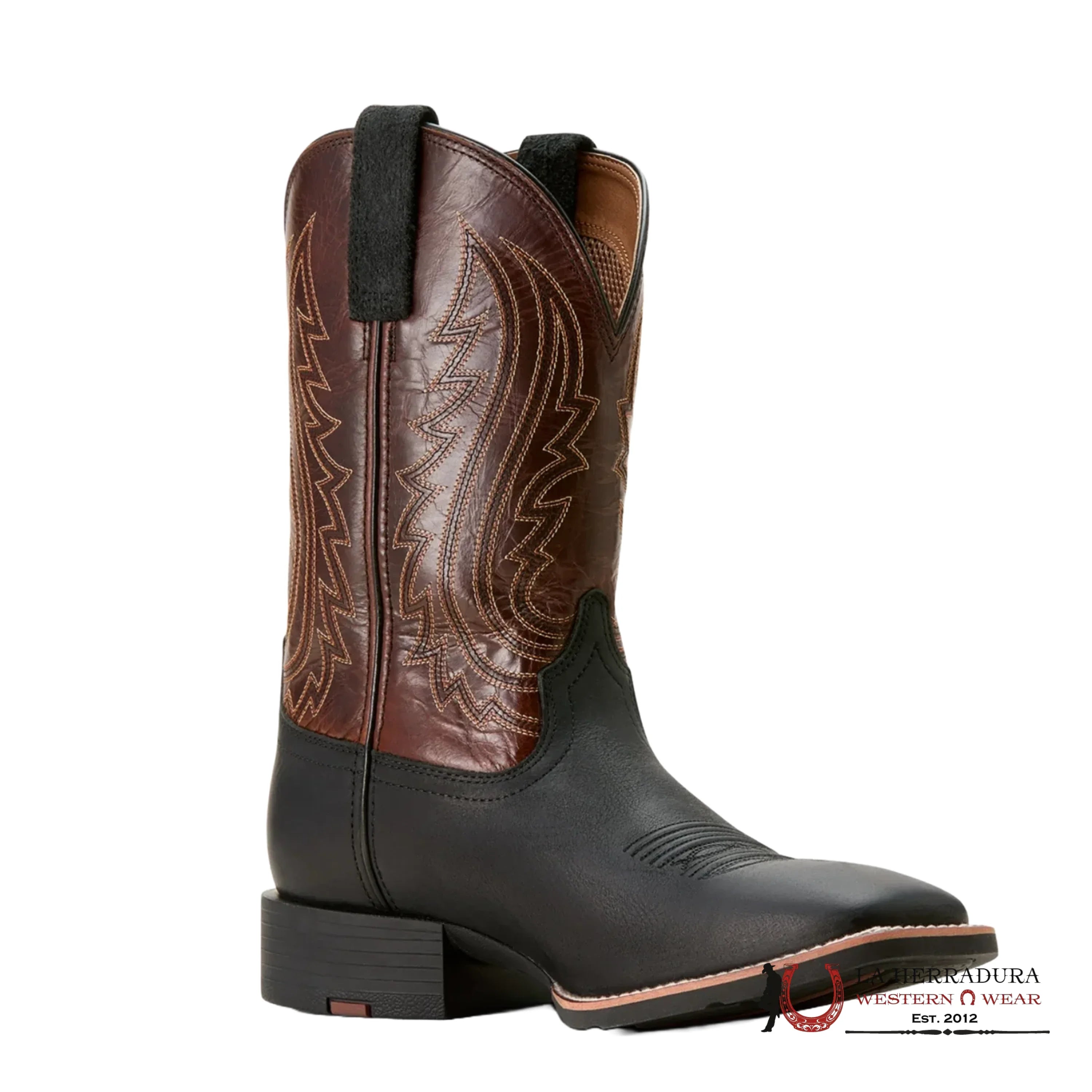 Mens Ariat Sport Big Country Basic Black/ Mahogany- 3629 Botas Hombres