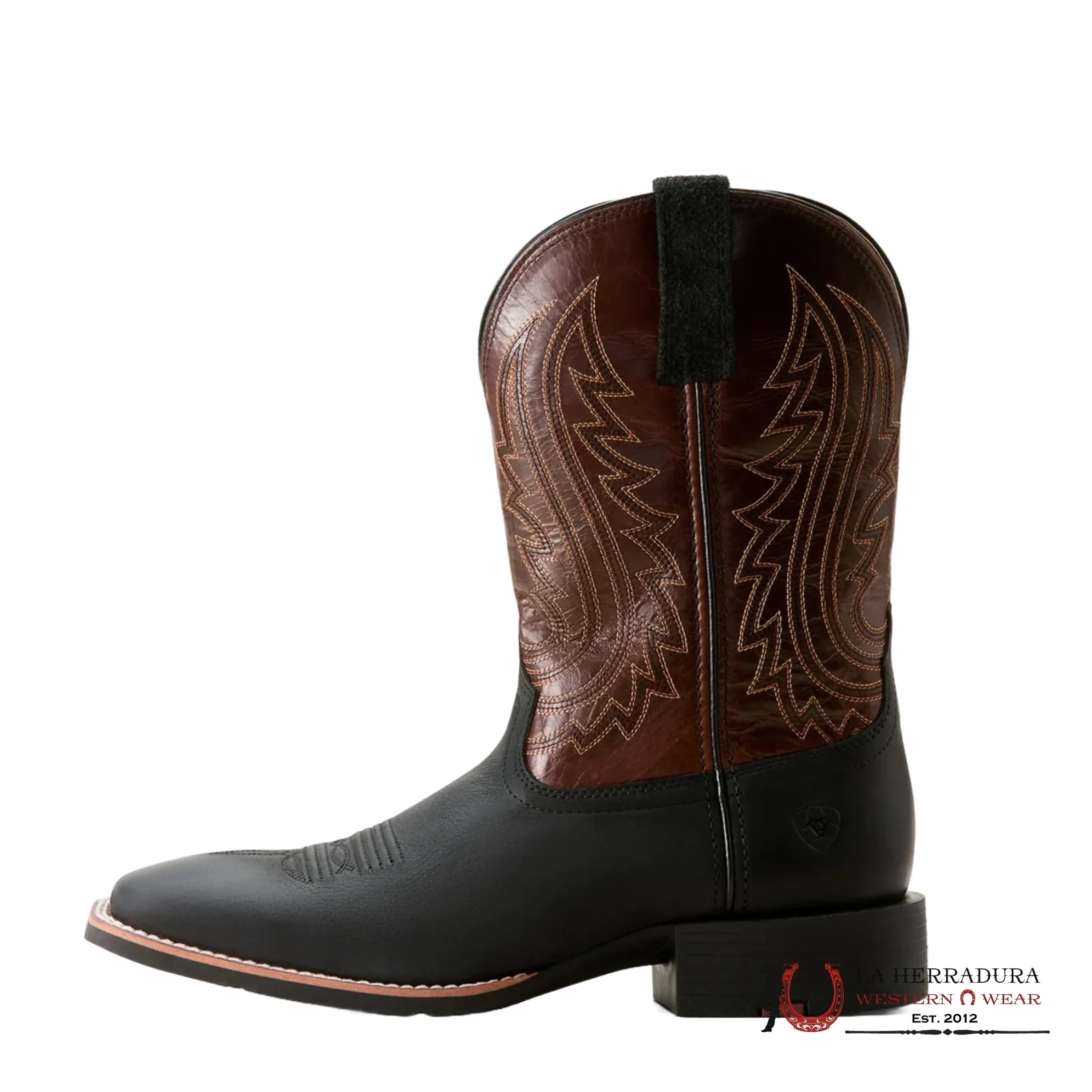 Mens Ariat Sport Big Country Basic Black/ Mahogany- 3629 Botas Hombres