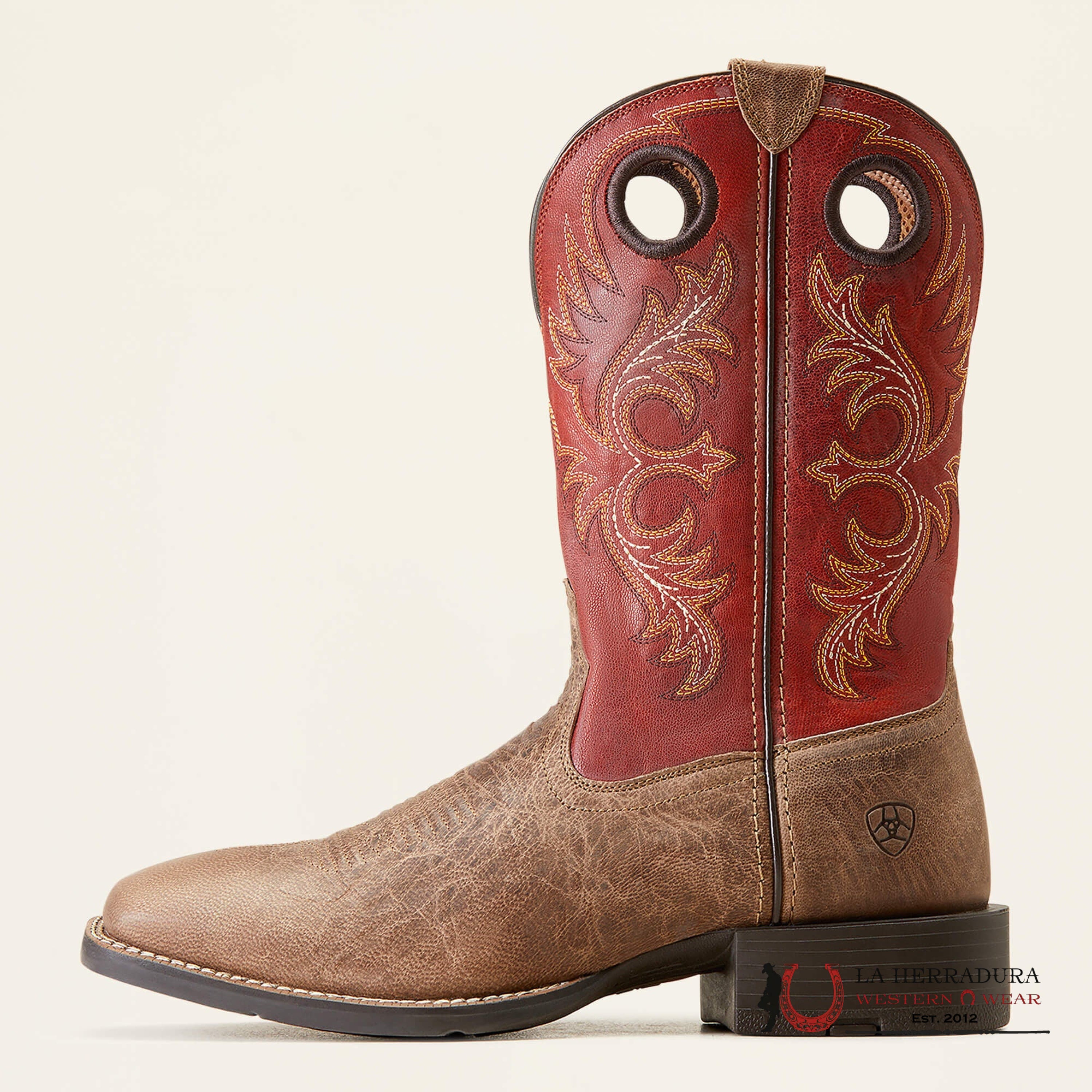 MENS ARIAT SPORT CRUNCH TAN DETERMINED ORANGE 10042402 BOTAS HOMBRES