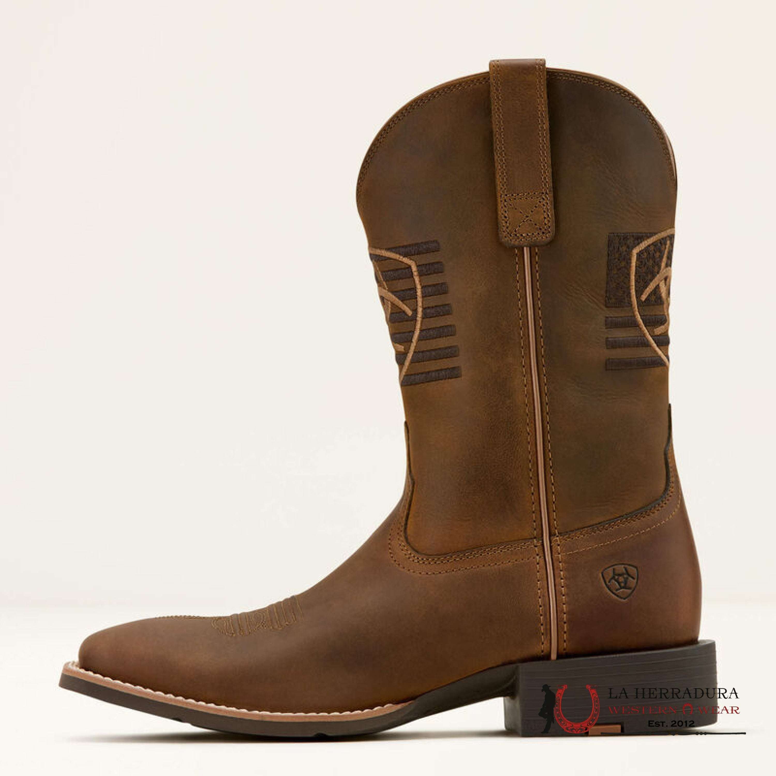 MENS ARIAT SPORT FREEDOM Distressed Brown Boot 10061326 BOTAS HOMBRES