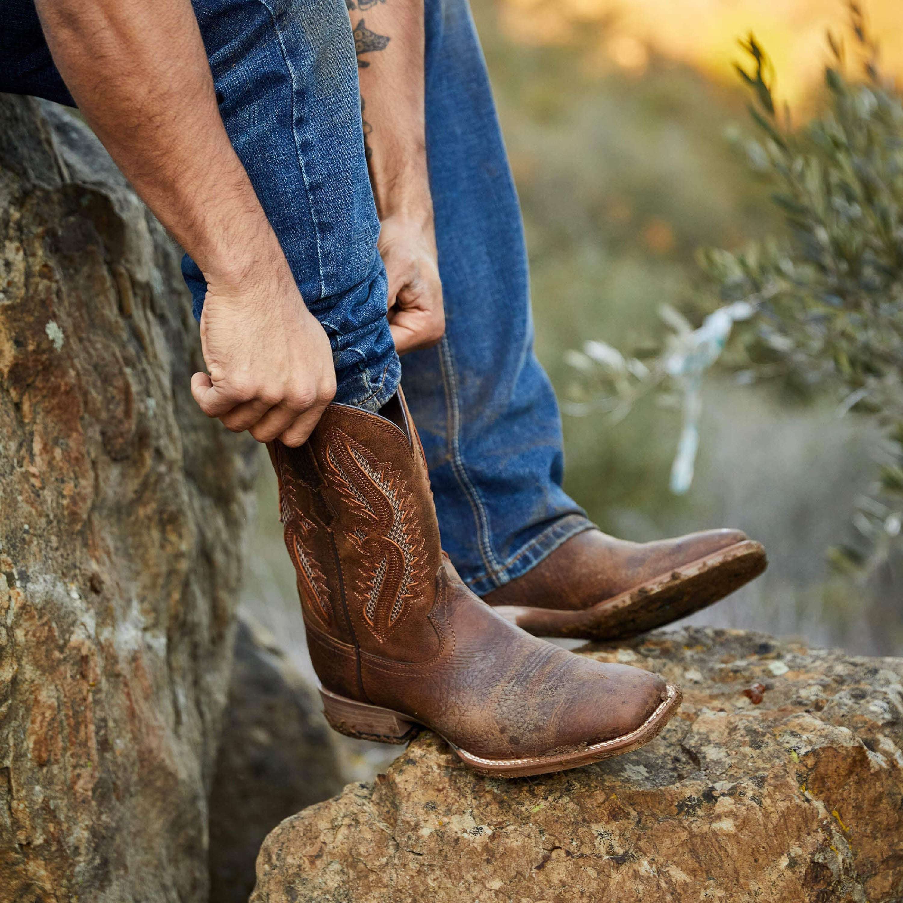 MENS ARIAT SPORT MY COUNTRY VentTEK 360 EARTH MACK BROWN 10040237 BOTAS HOMBRES