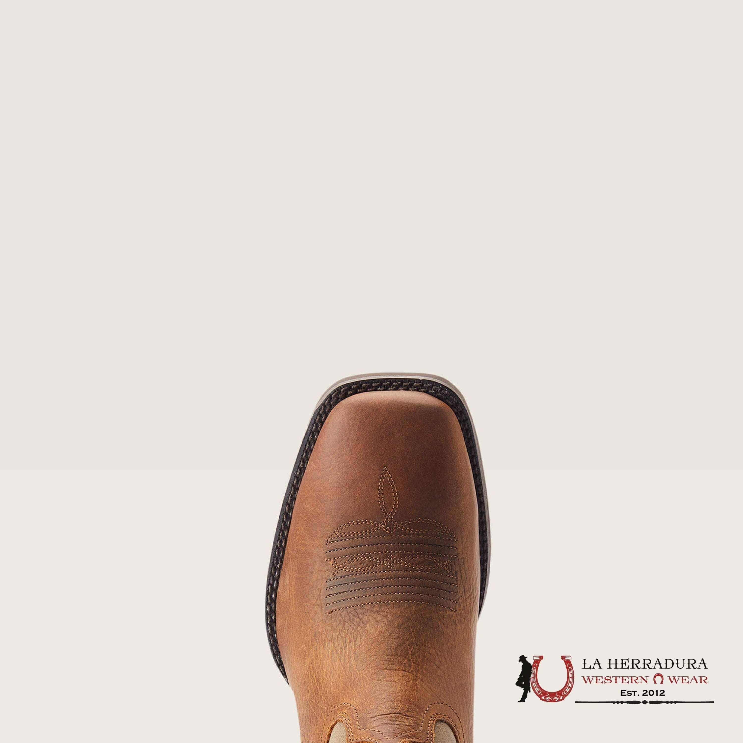 Mens Ariat Circuit Patriot Weathered Tan Botas Hombres