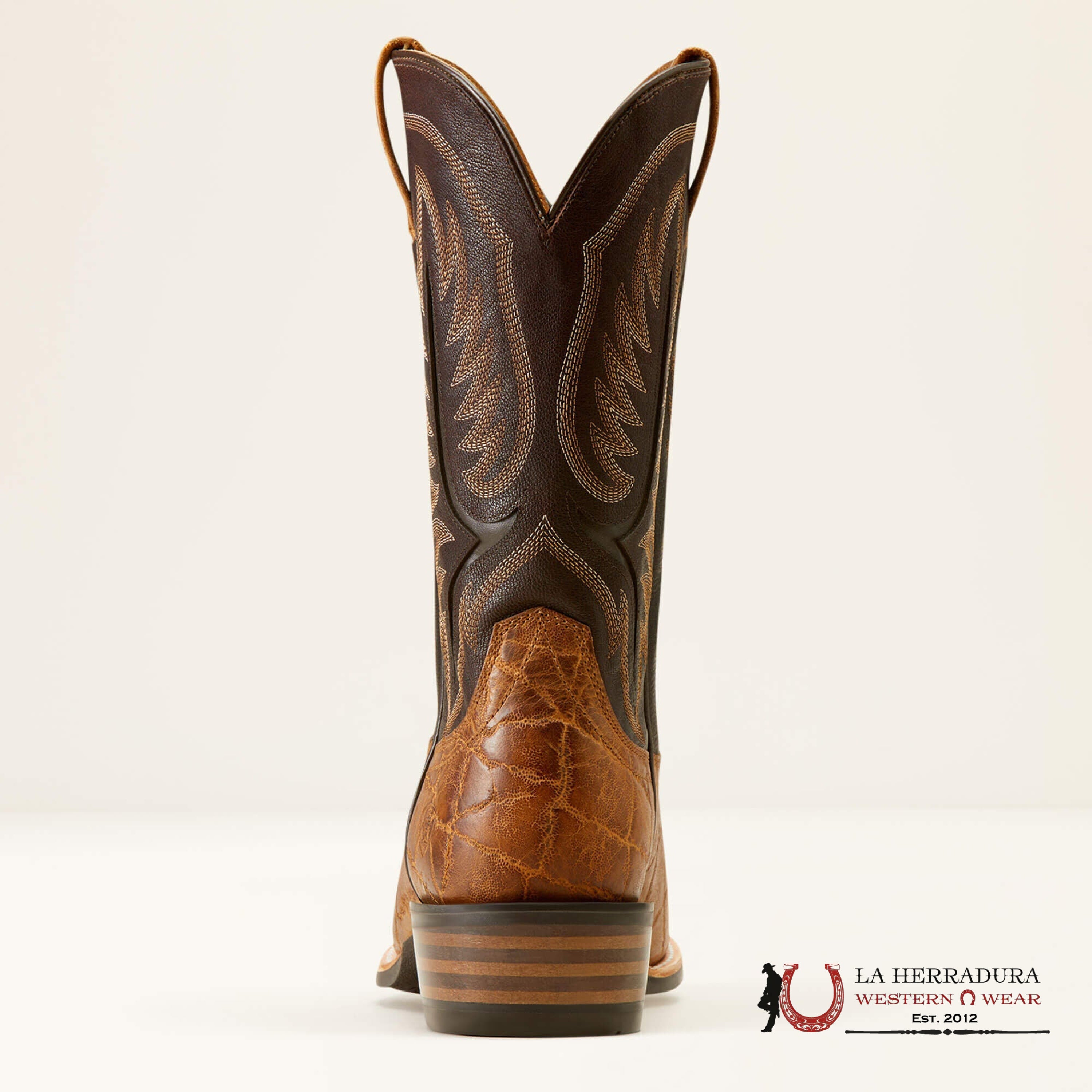 Mens Ariat Stadtler Smoked Tan/Aging Barrel Botas Hombres