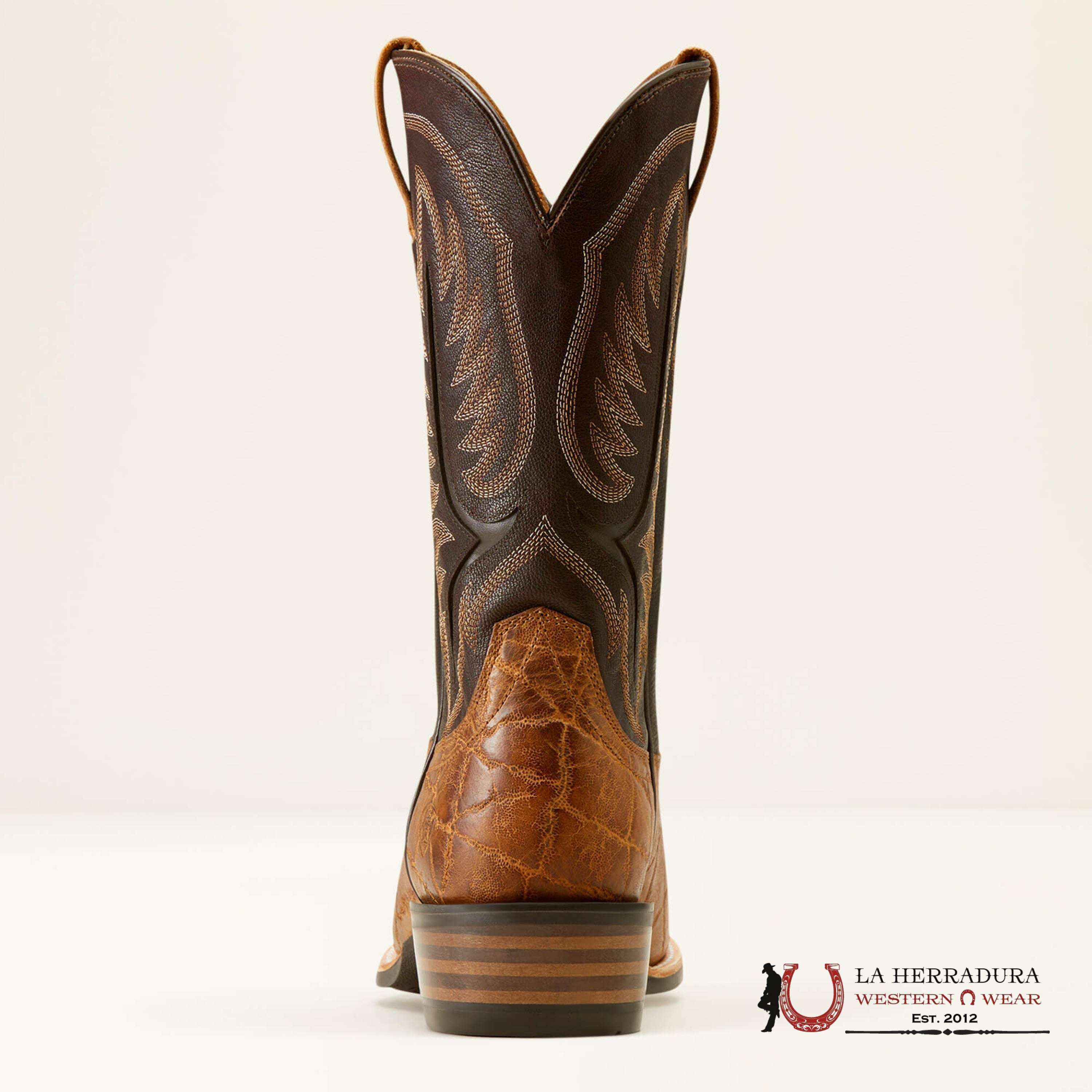 Mens Ariat Stadtler Smoked Tan/Aging Barrel Botas Hombres