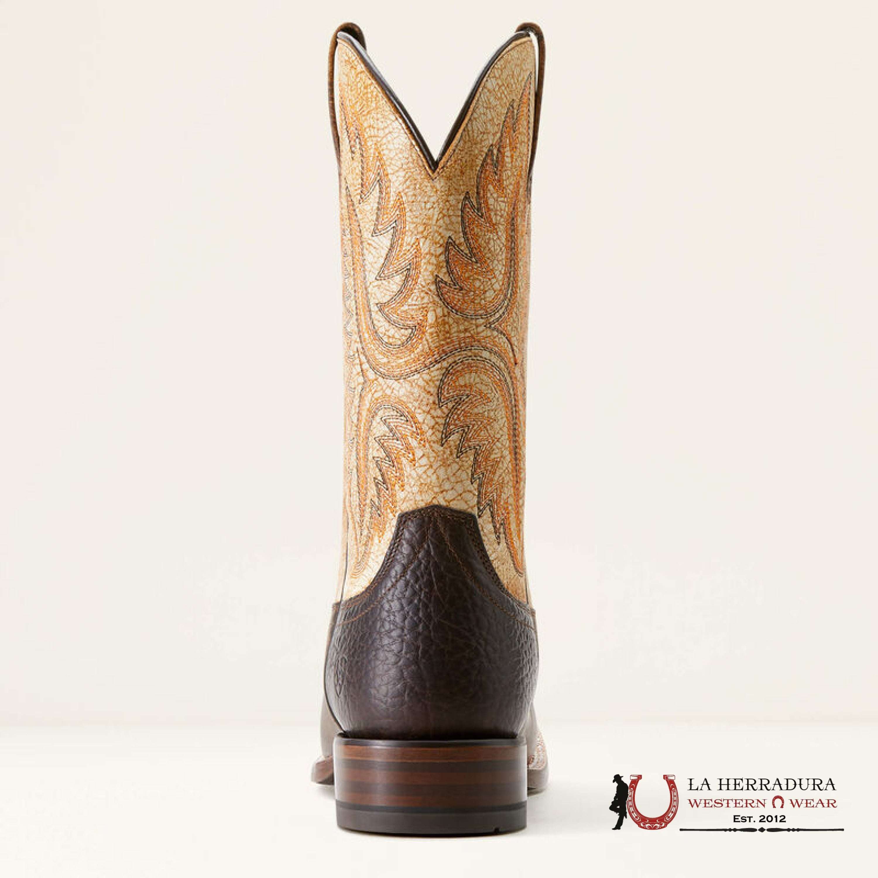 Mens Ariat Tanglewood Cowboy Boot Maple Warm Stone 3582 Botas Hombres