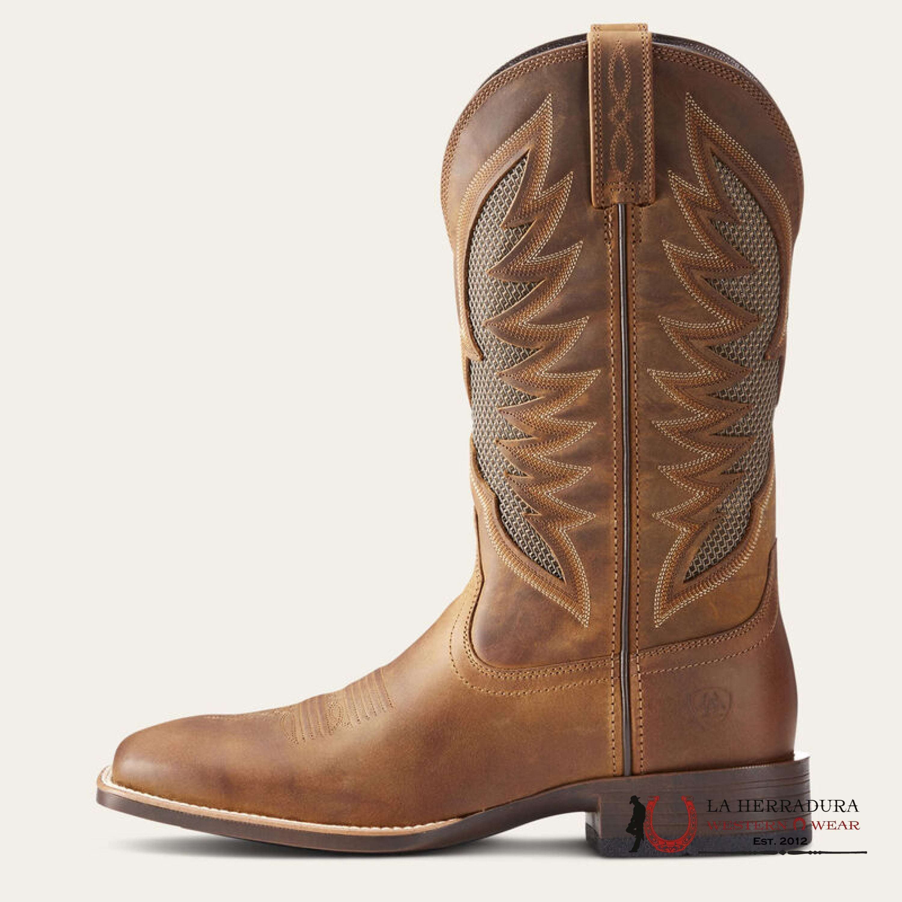 MENS ARIAT VENTEK (TM) ULTRA DISTRESSED BROWN 10023129 BOTAS HOMBRES