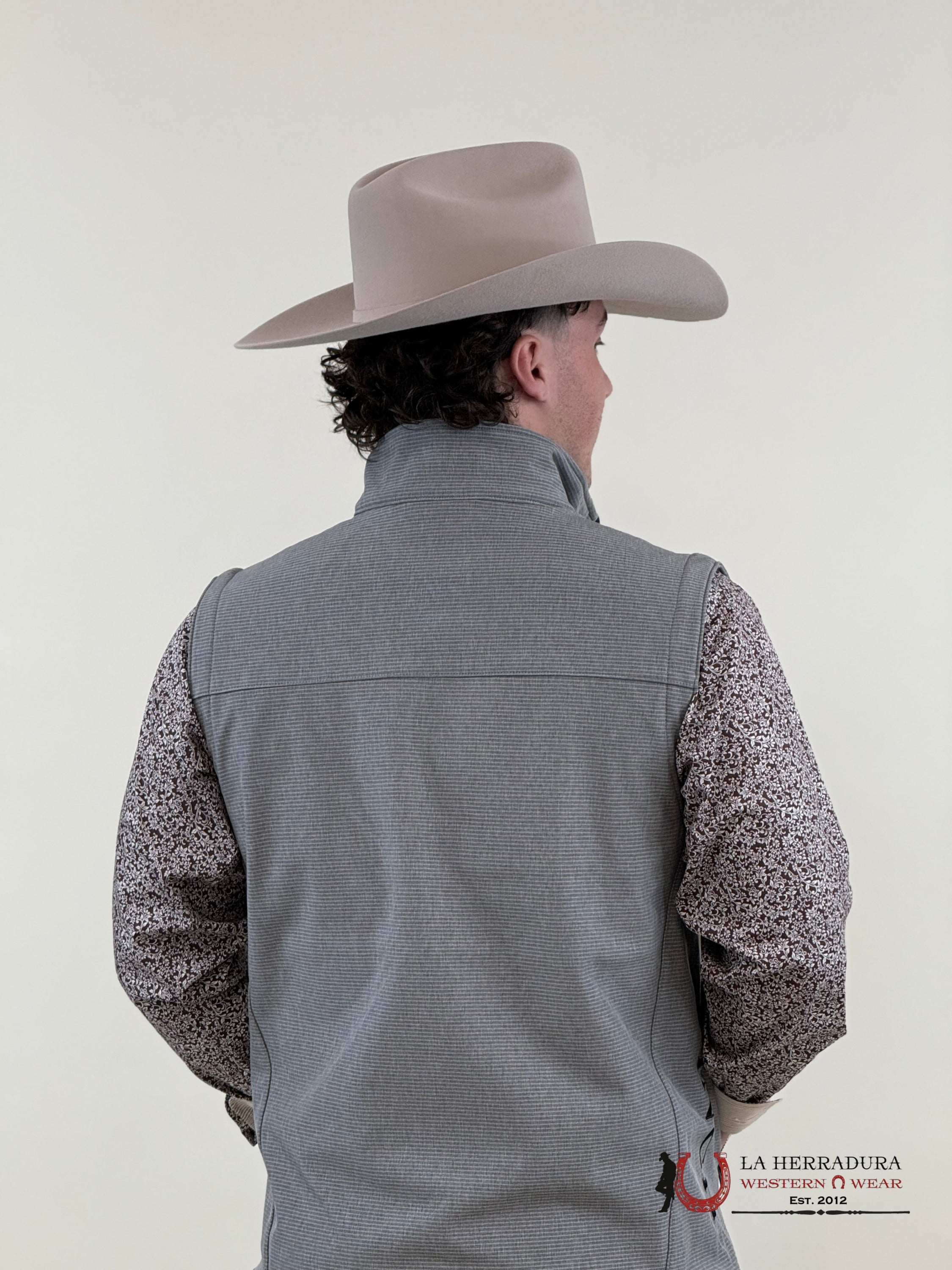 Mens Cinch Bonded Vest Gray Ropa Hombres