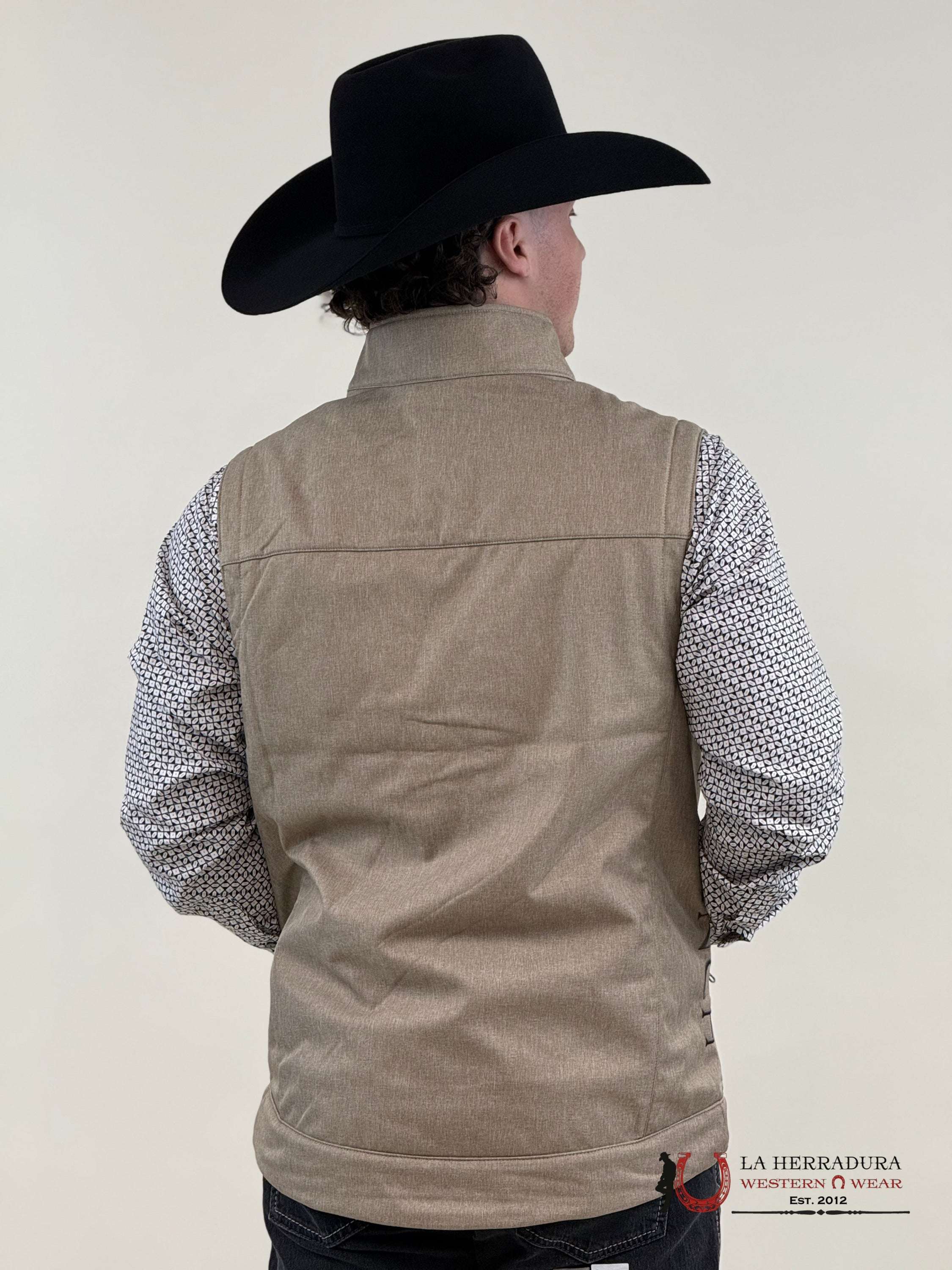 Mens Cinch Bonded Vest Tan Ropa Hombres
