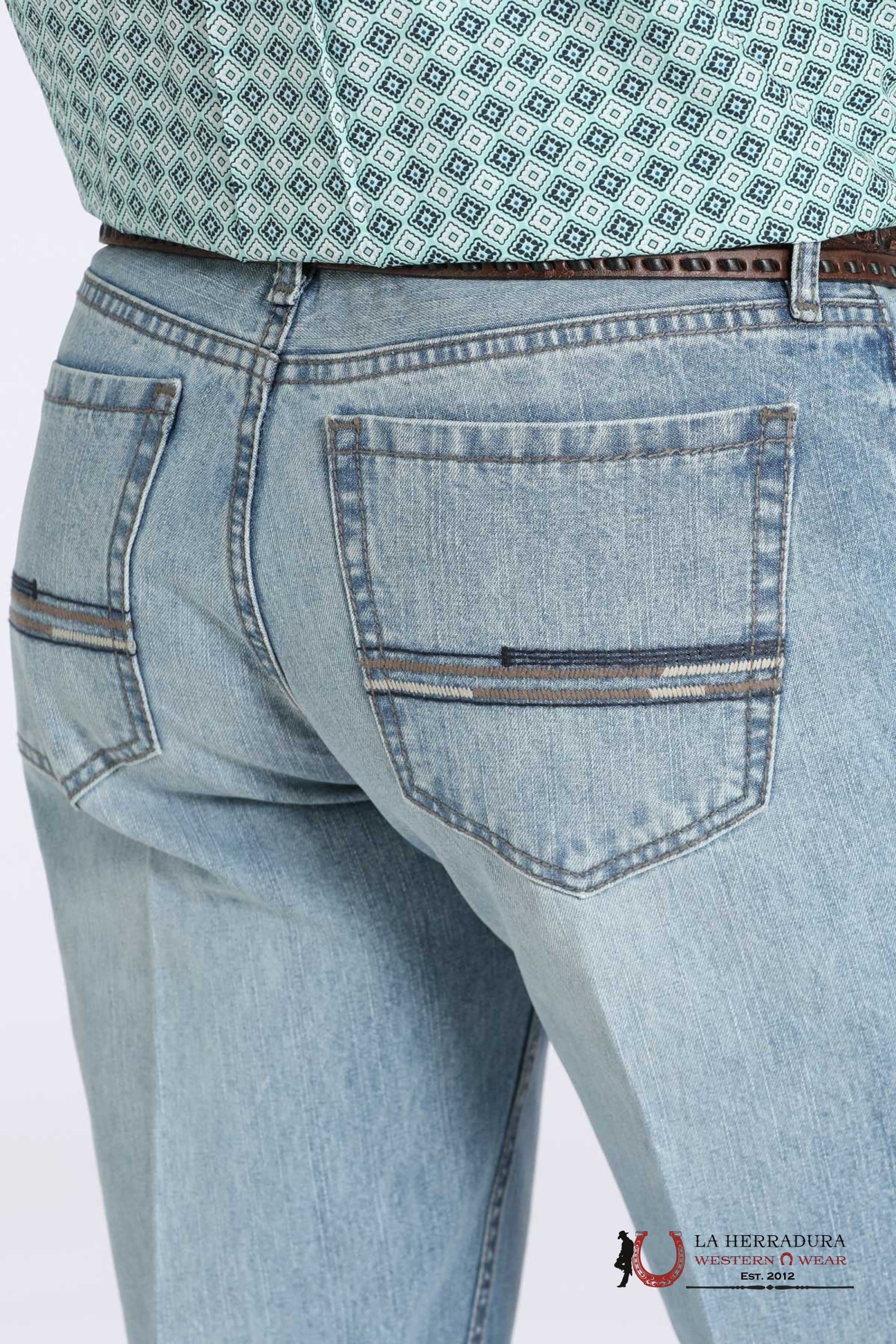 MENS CINCH JEAN GRANT RELAXED FIT LIGTH STONE MB31137001 ROPA HOMBRES