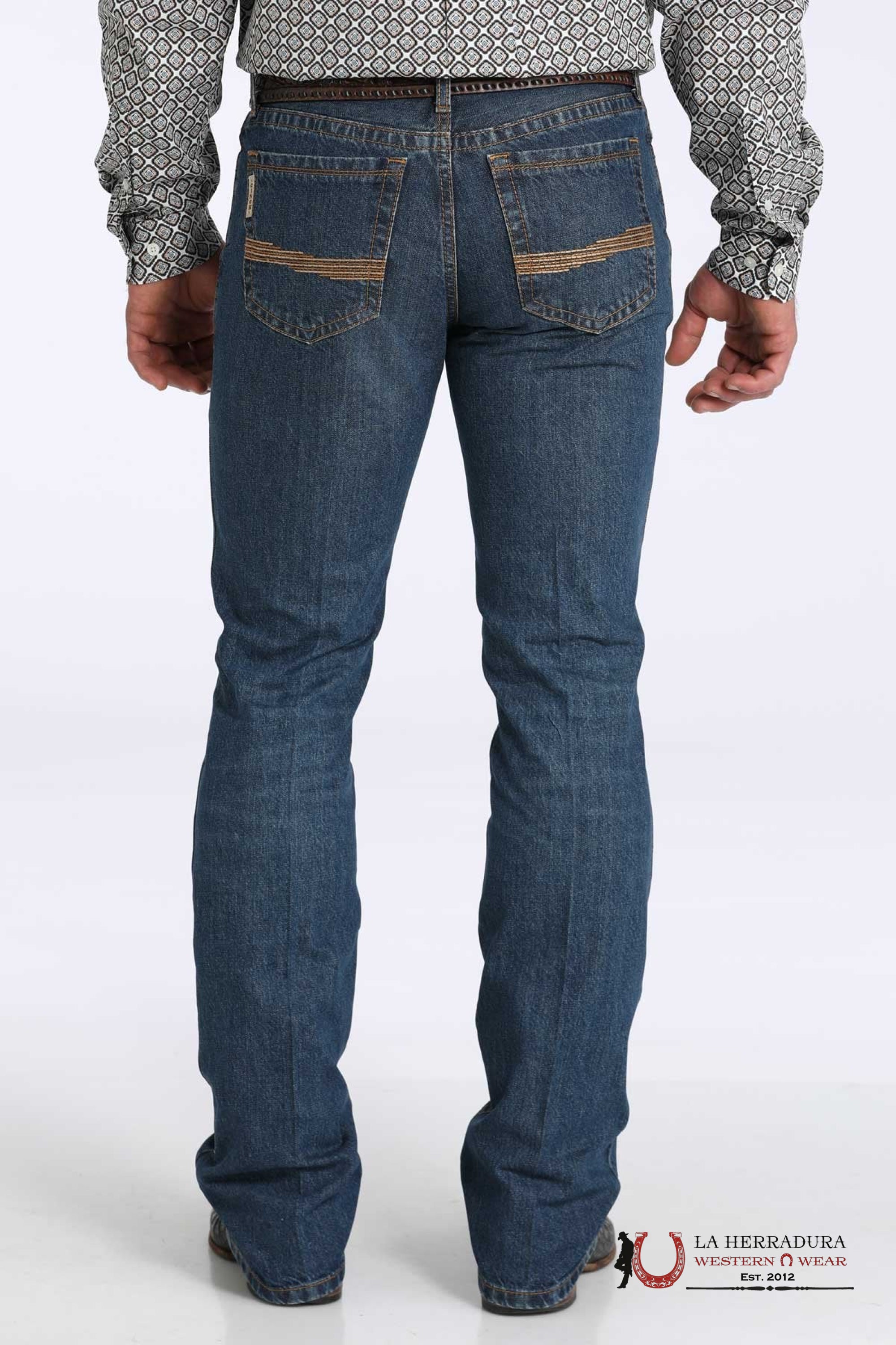 MENS CINCH JEAN IAN MID RISE SLIM FIT BOOT CUT MB31436001 ROPA HOMBRES