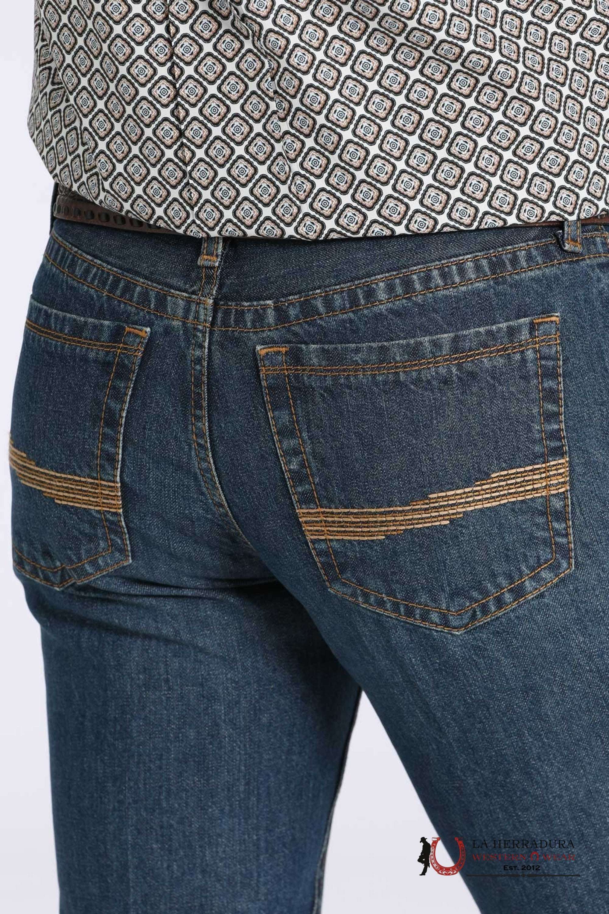 MENS CINCH JEAN IAN MID RISE SLIM FIT BOOT CUT MB31436001 ROPA HOMBRES