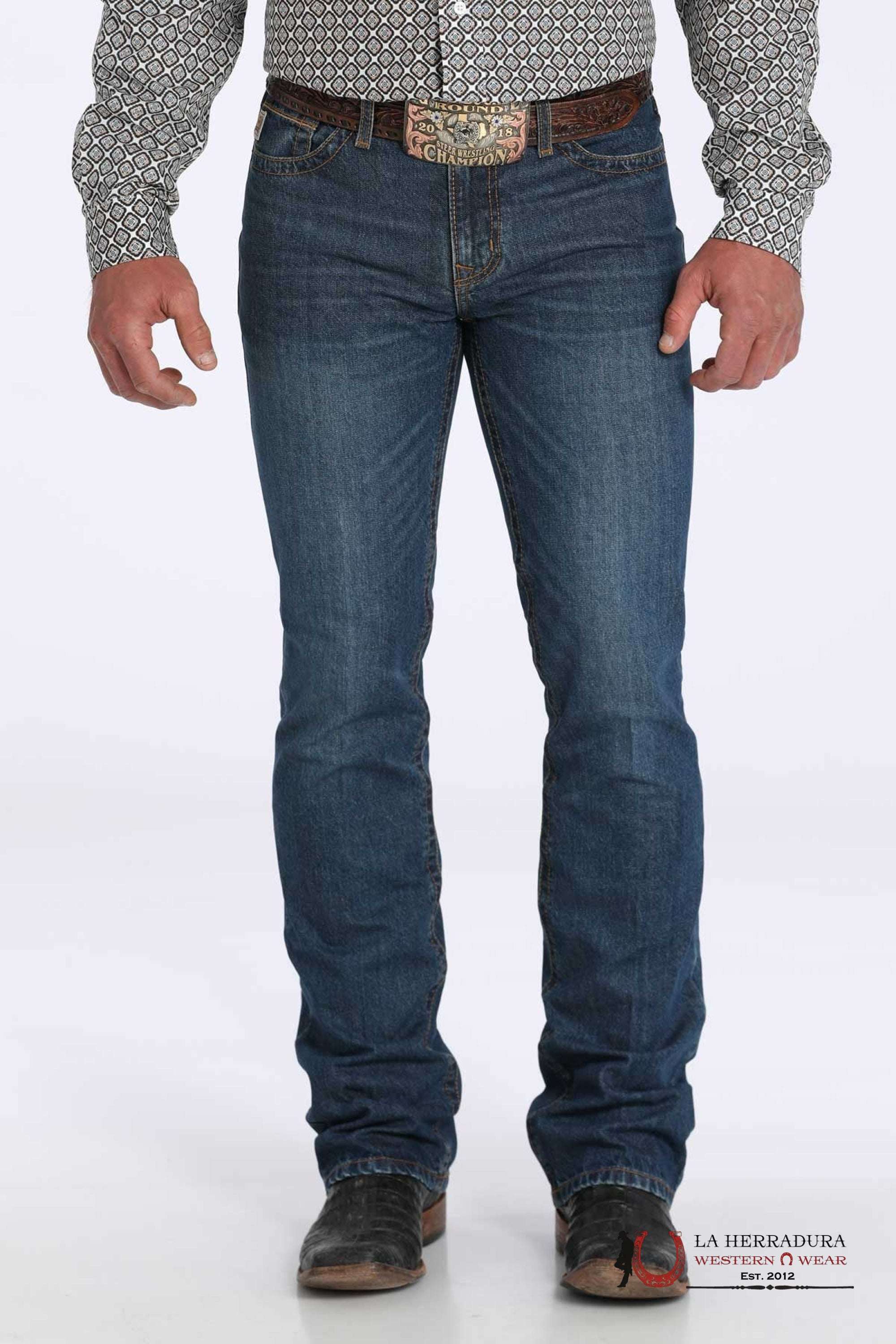 MENS CINCH JEAN IAN MID RISE SLIM FIT BOOT CUT MB31436001 ROPA HOMBRES
