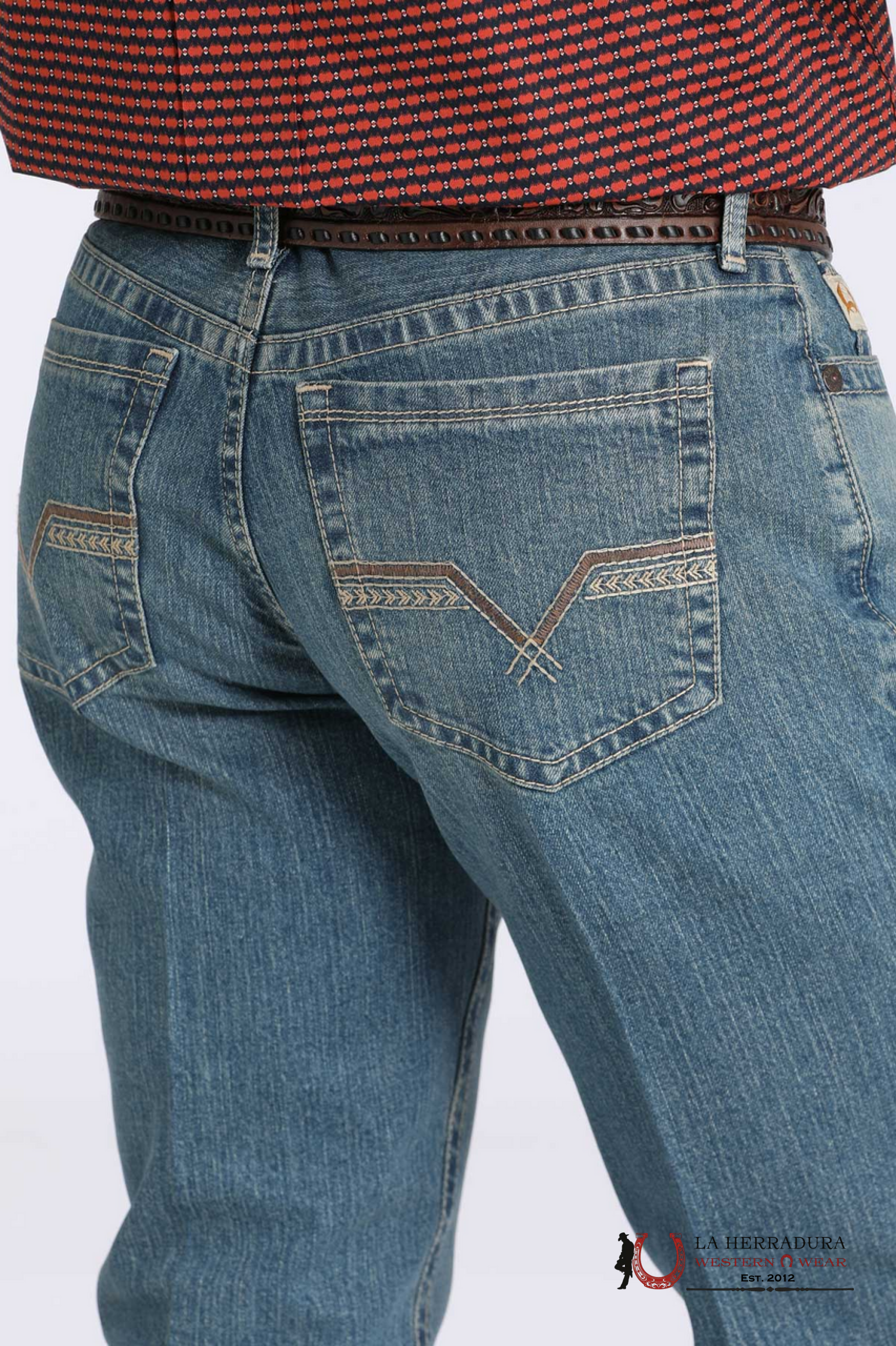 MENS CINCH JEAN IAN SLIM FIT LIGTH STONE MB31236001 ROPA HOMBRES