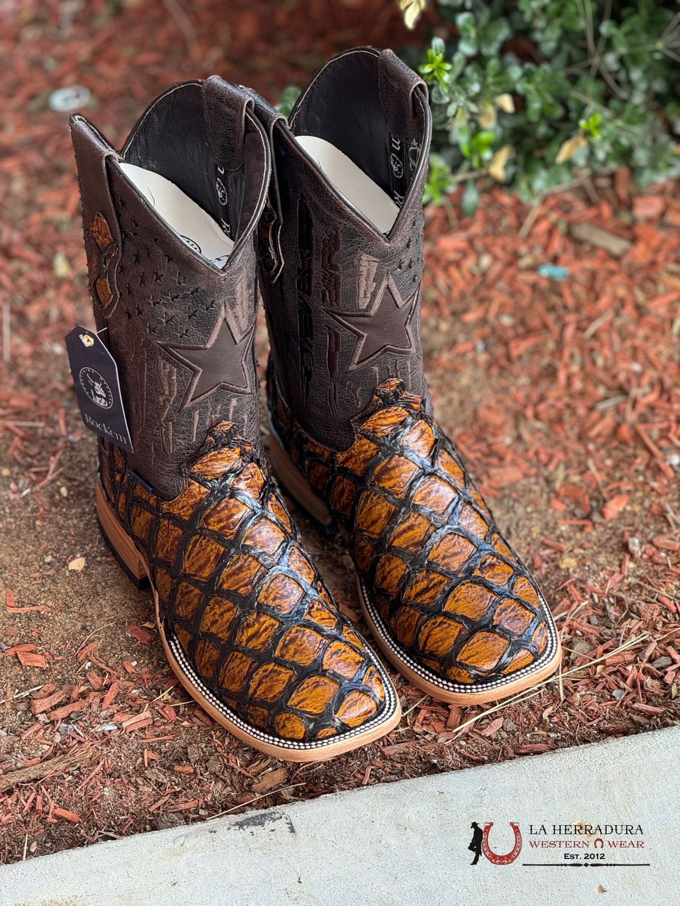 Mens Clon Pez Piraruco Honey Miel Botas Hombres