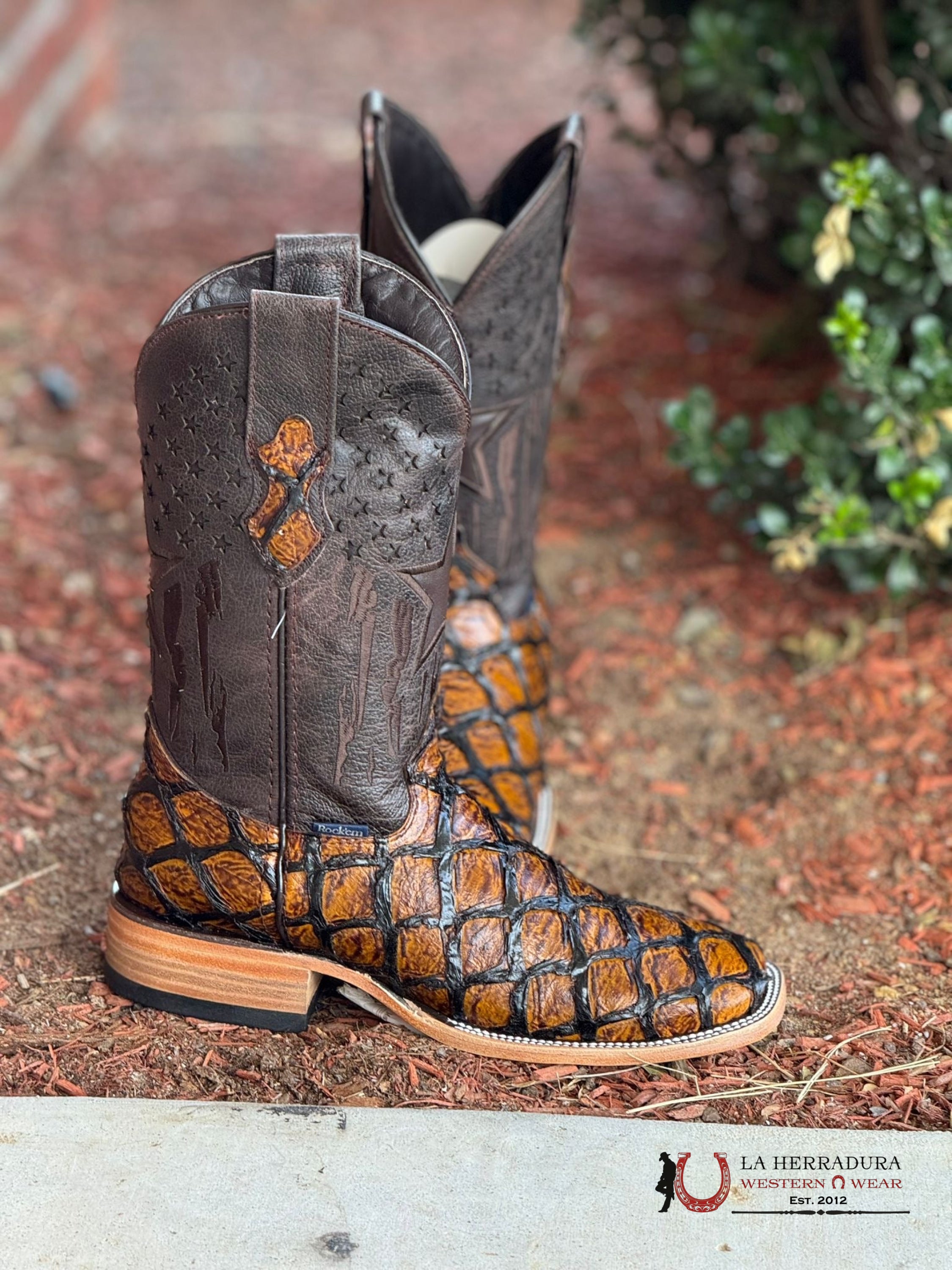 Mens Clon Pez Piraruco Honey Miel Botas Hombres