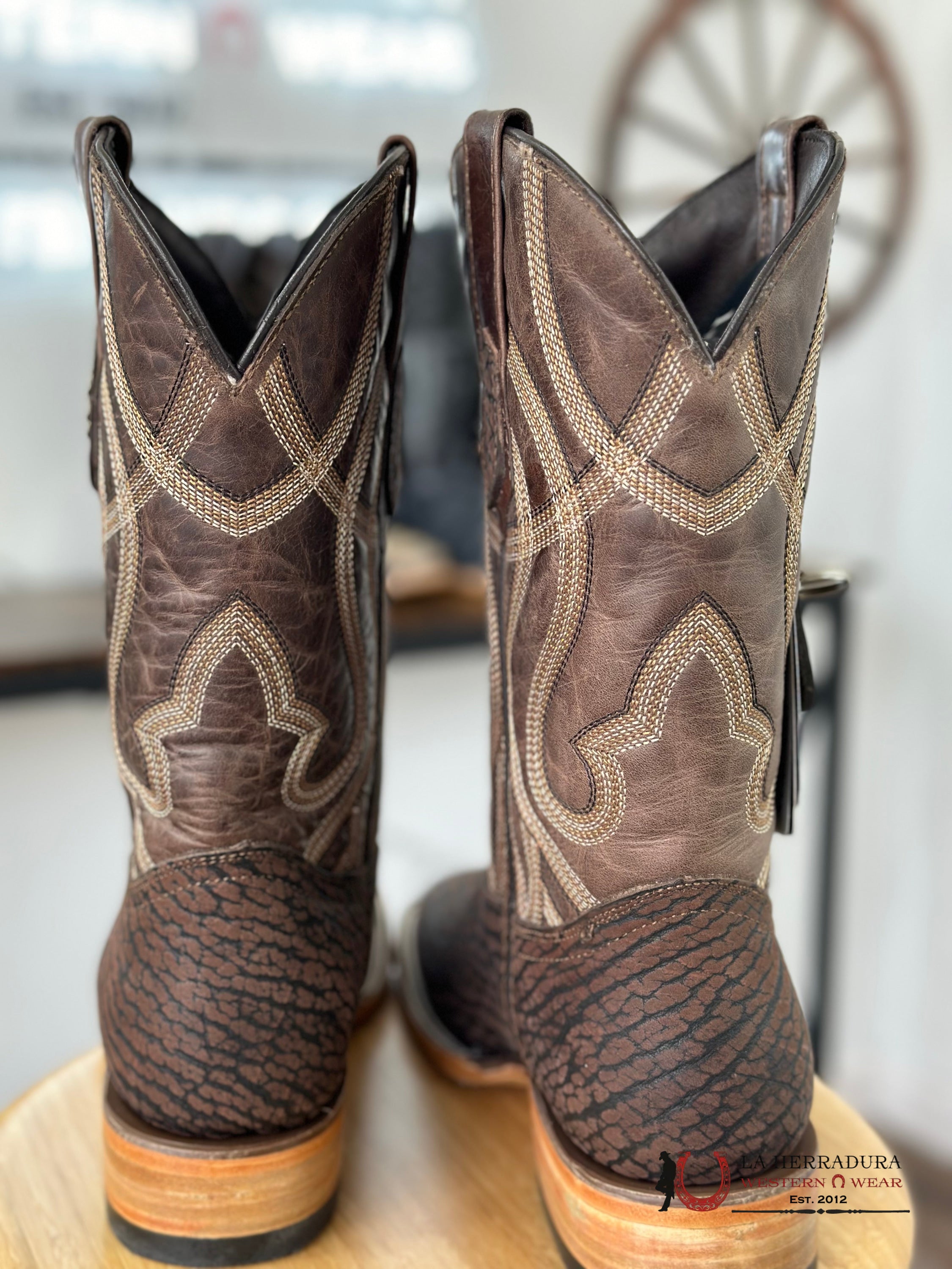 Mens Est. Australia Toro Brown Boot Botas Hombres