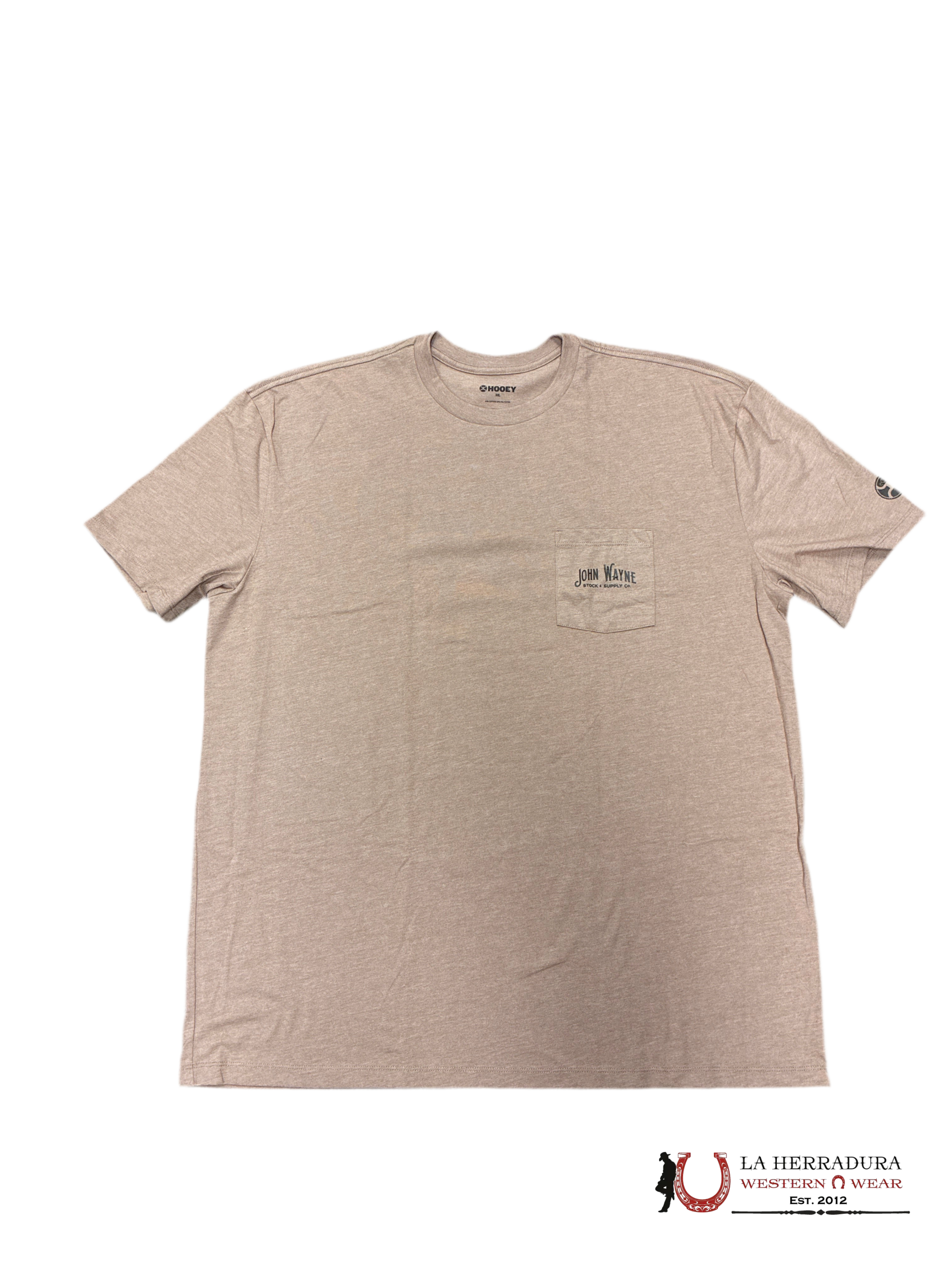 MENS HOOEY TSHIRT -JOHN WAYNE HT1647 ROPA HOMBRES