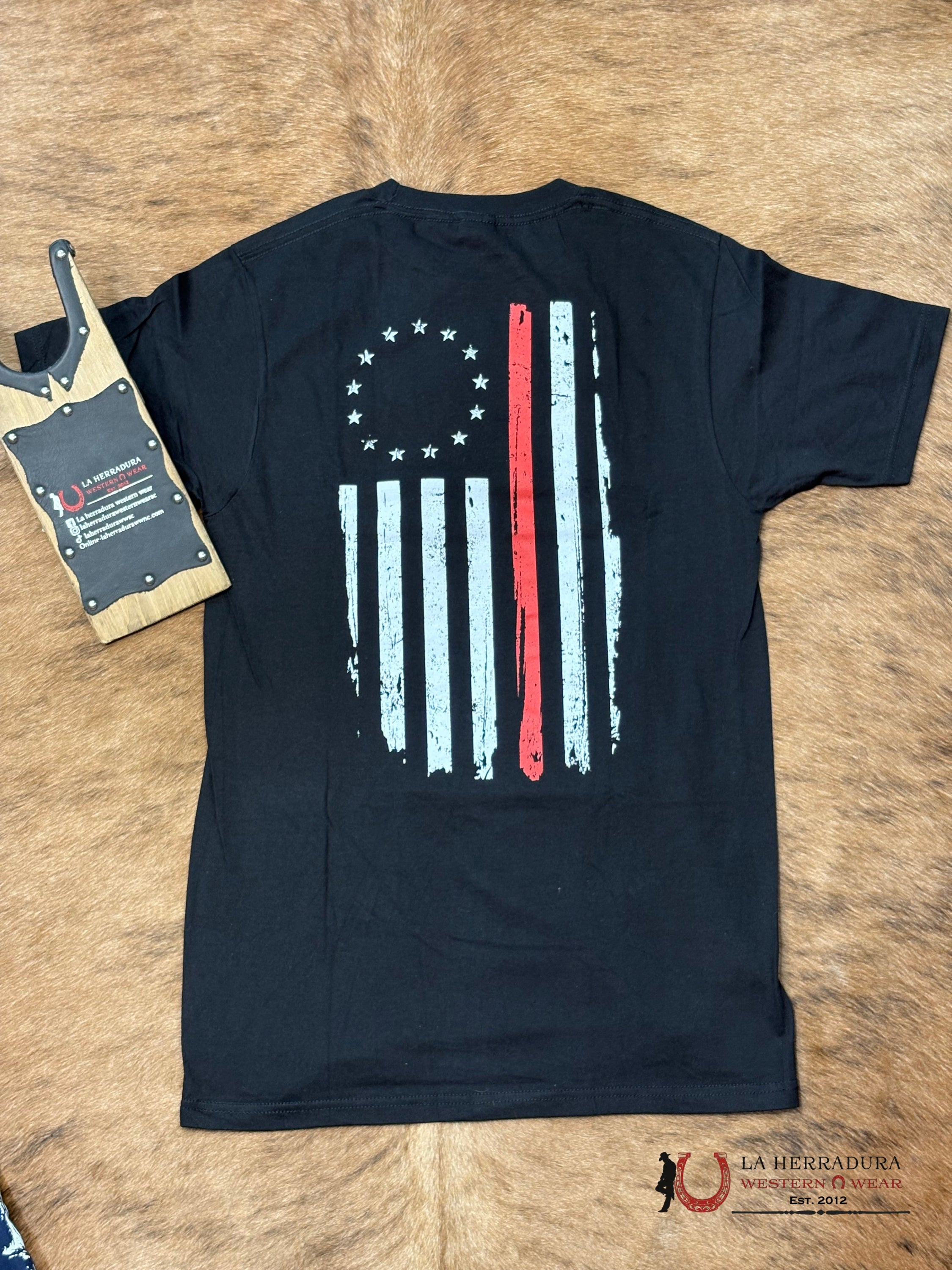 MENS HOWITZER TSHIRT SUPPORT THE RED S/ CV3379 ROPA HOMBRES