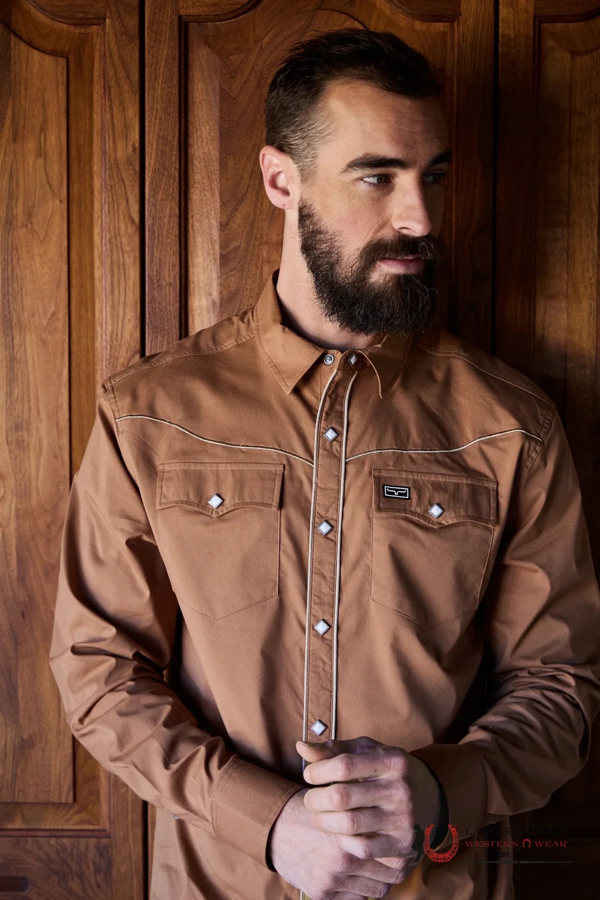 Men’s Kim Ranch Long Sleeve Button Up Laneboro Shirt ROPA HOMBRES