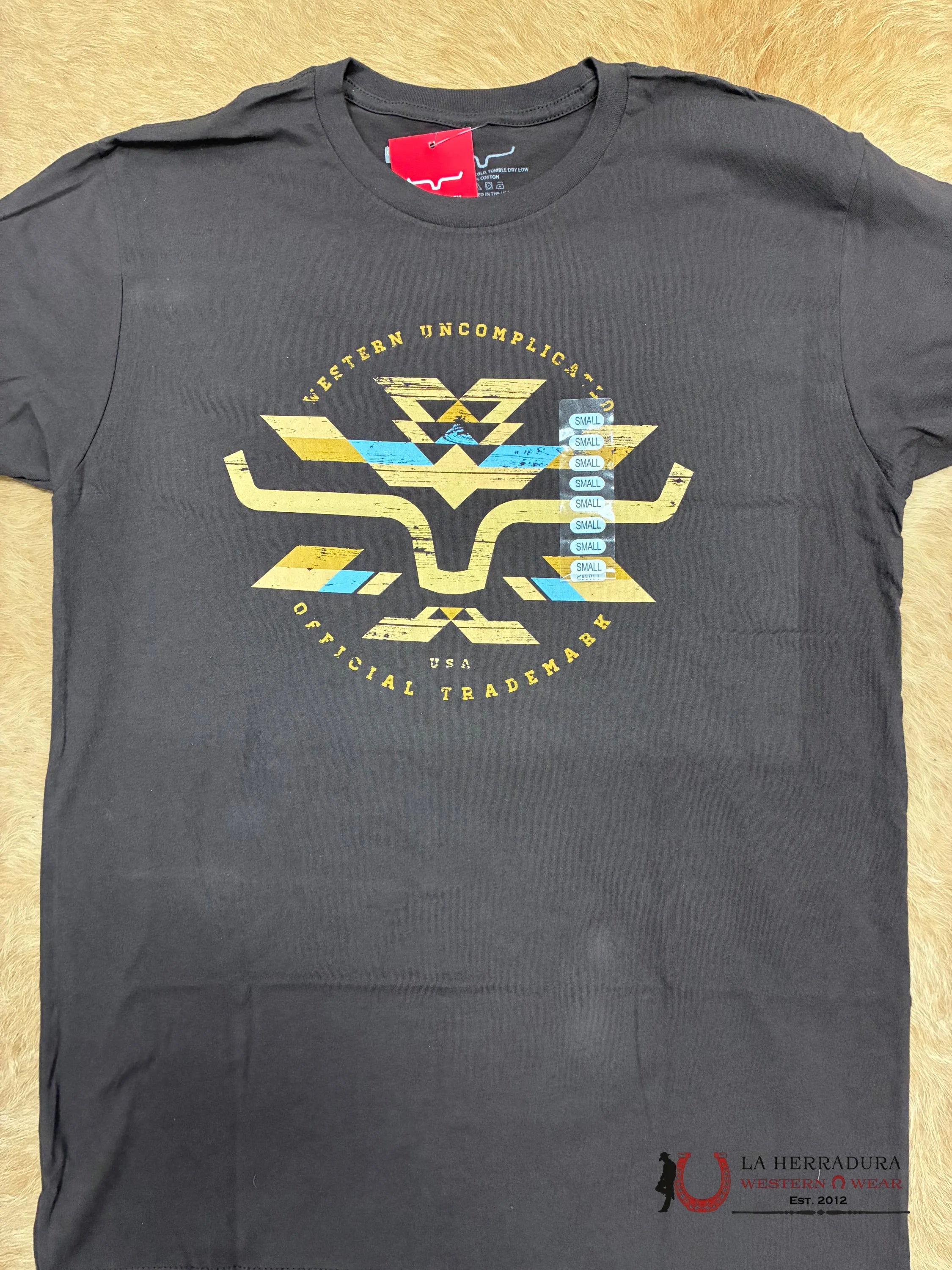 MENS KIMES DARK CHOCOLATE T-SHIRT ROPA HOMBRES