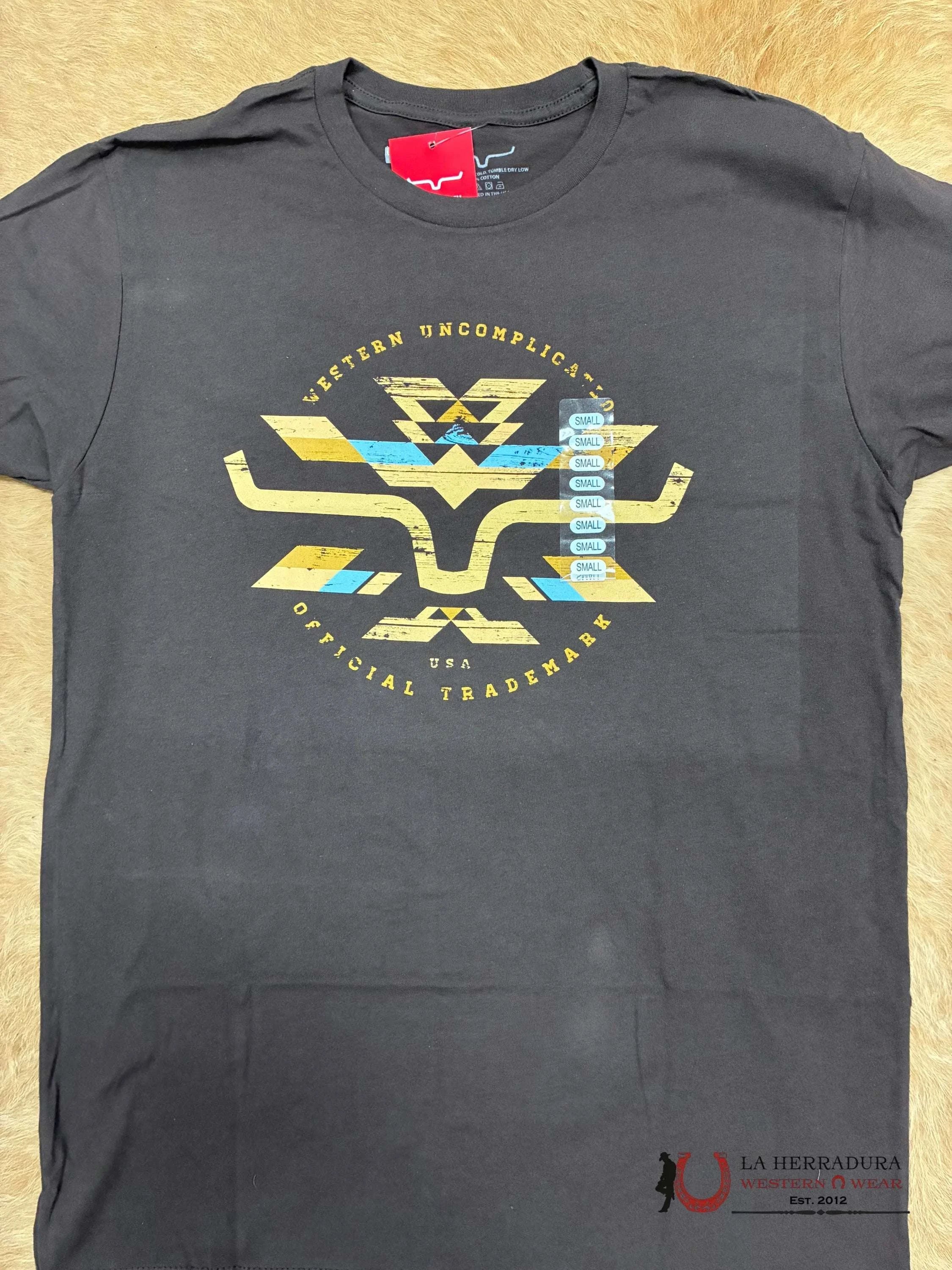 MENS KIMES DARK CHOCOLATE T-SHIRT ROPA HOMBRES