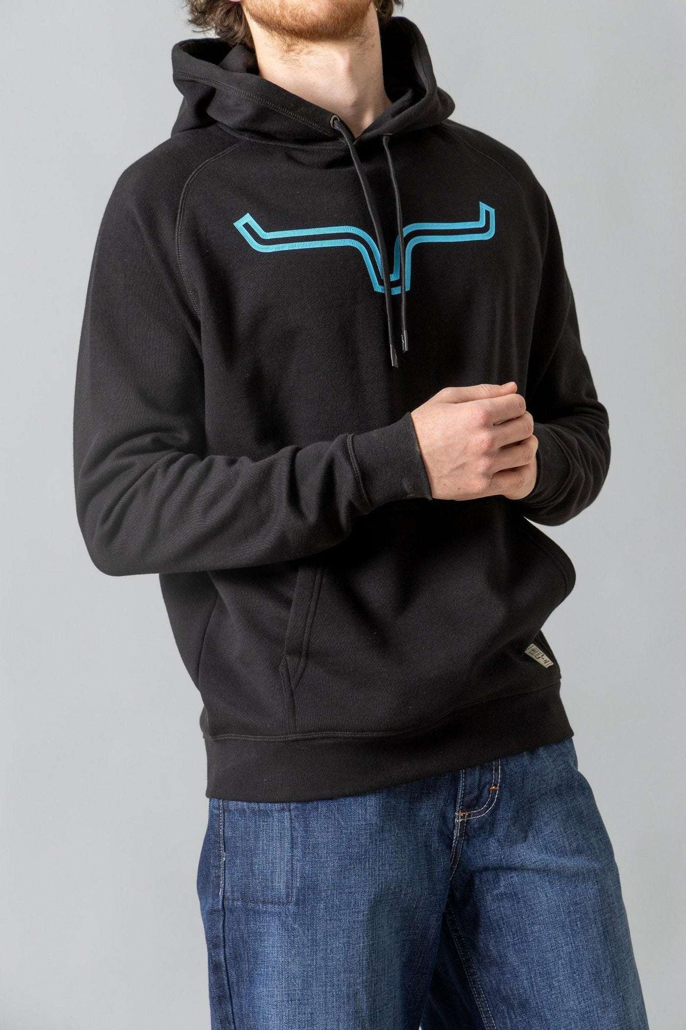 KIMES RANCH MEN OUTLIER HOODIE BLACK Laherradurawwnc.com