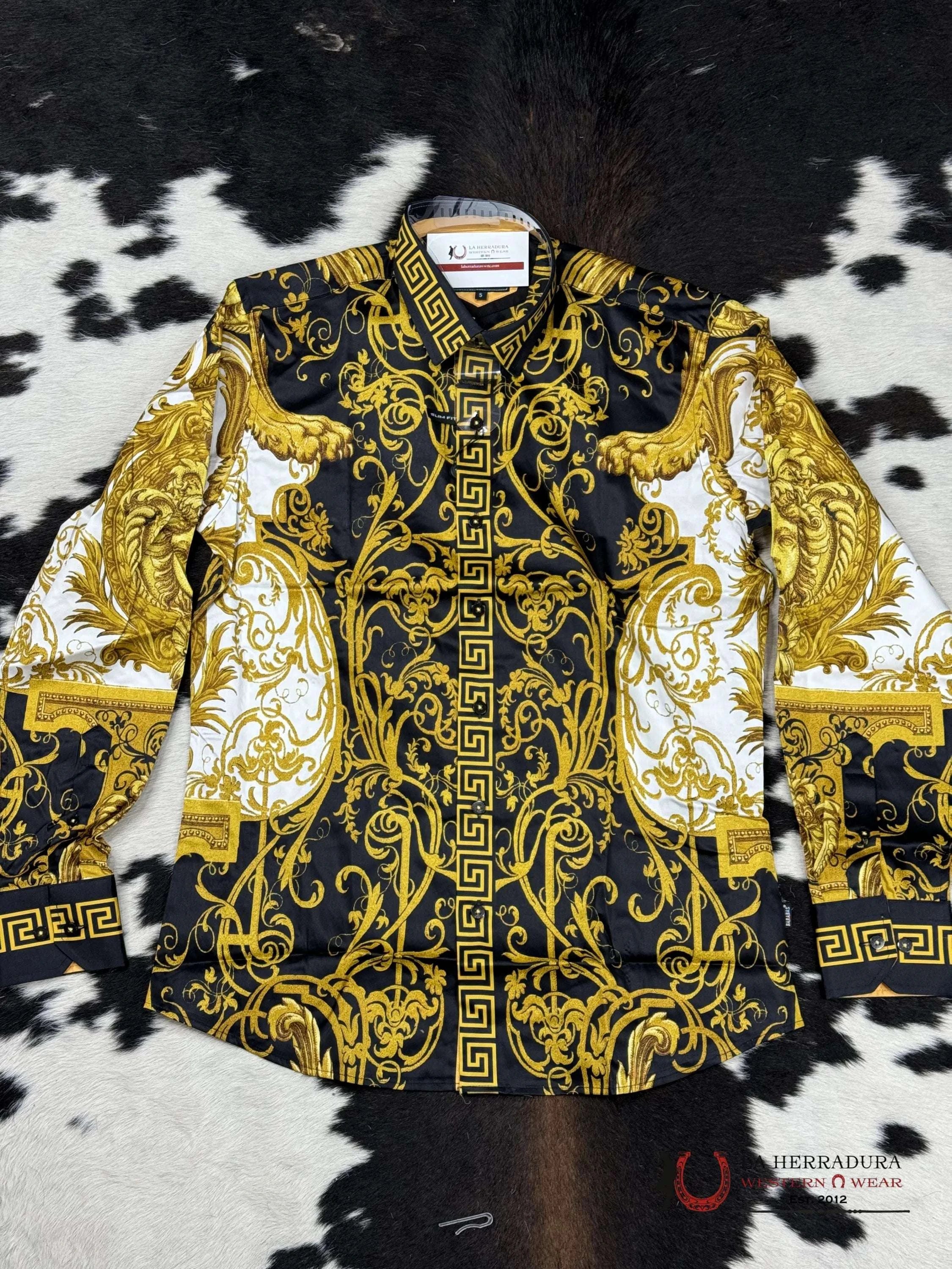 Barabas Pedrería Black-Black 6St Long Sleeve Shirt Ropa Hombres