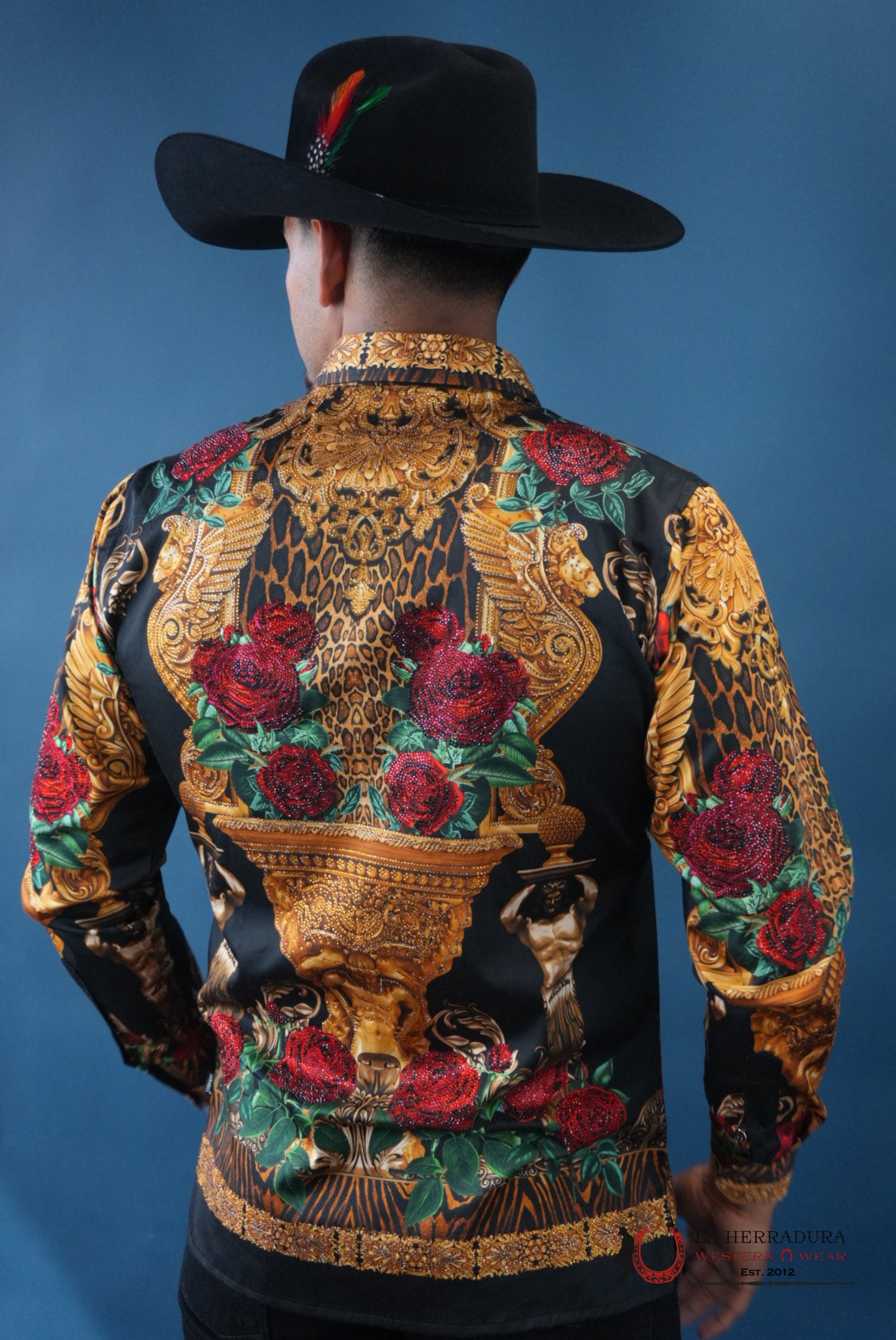 MENS PEDRERIA BLACK GOLD ROSAS 418 ROPA HOMBRES