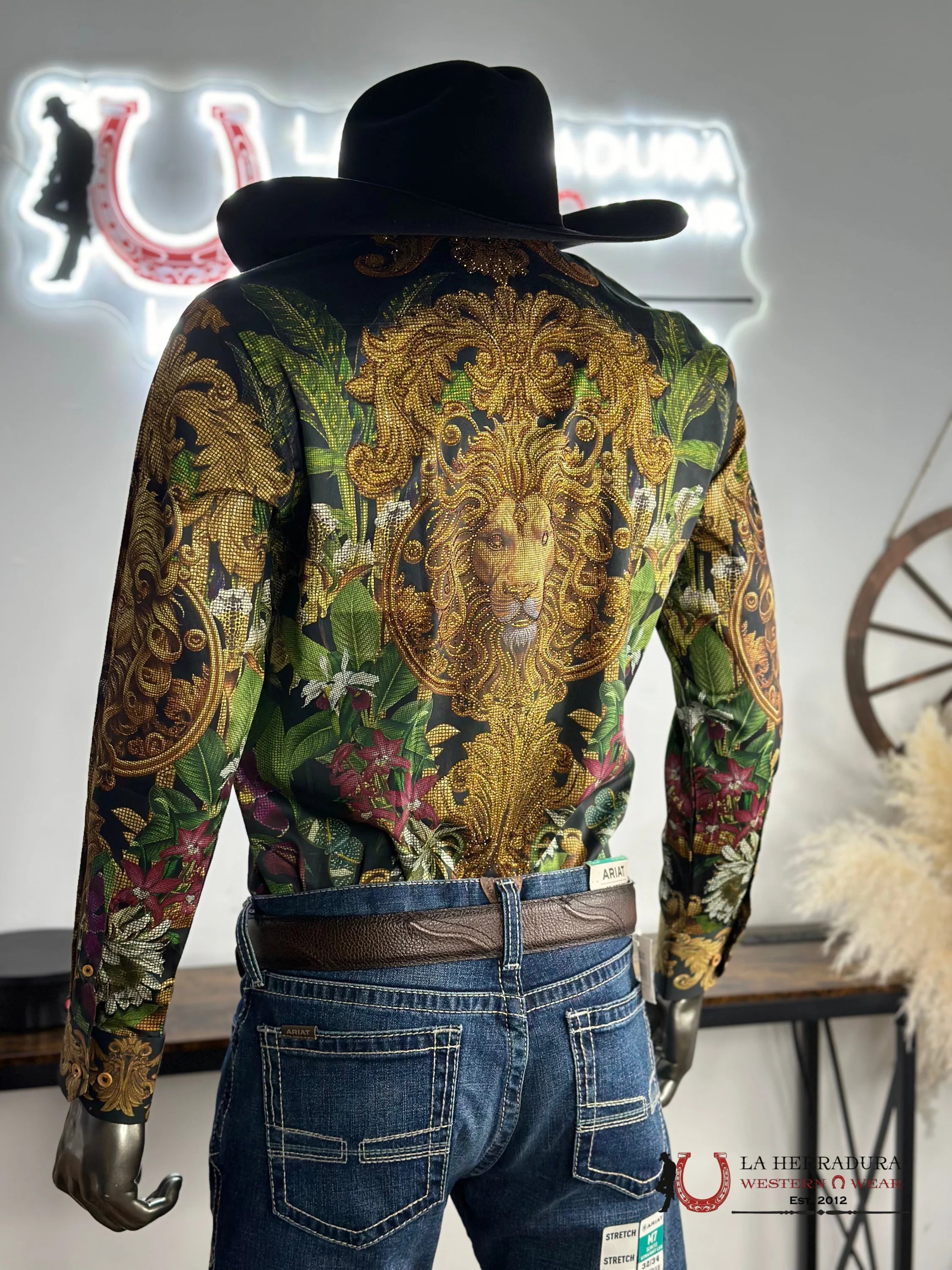 Barabas Black 428 Long Sleeve Shirt Ropa Hombres