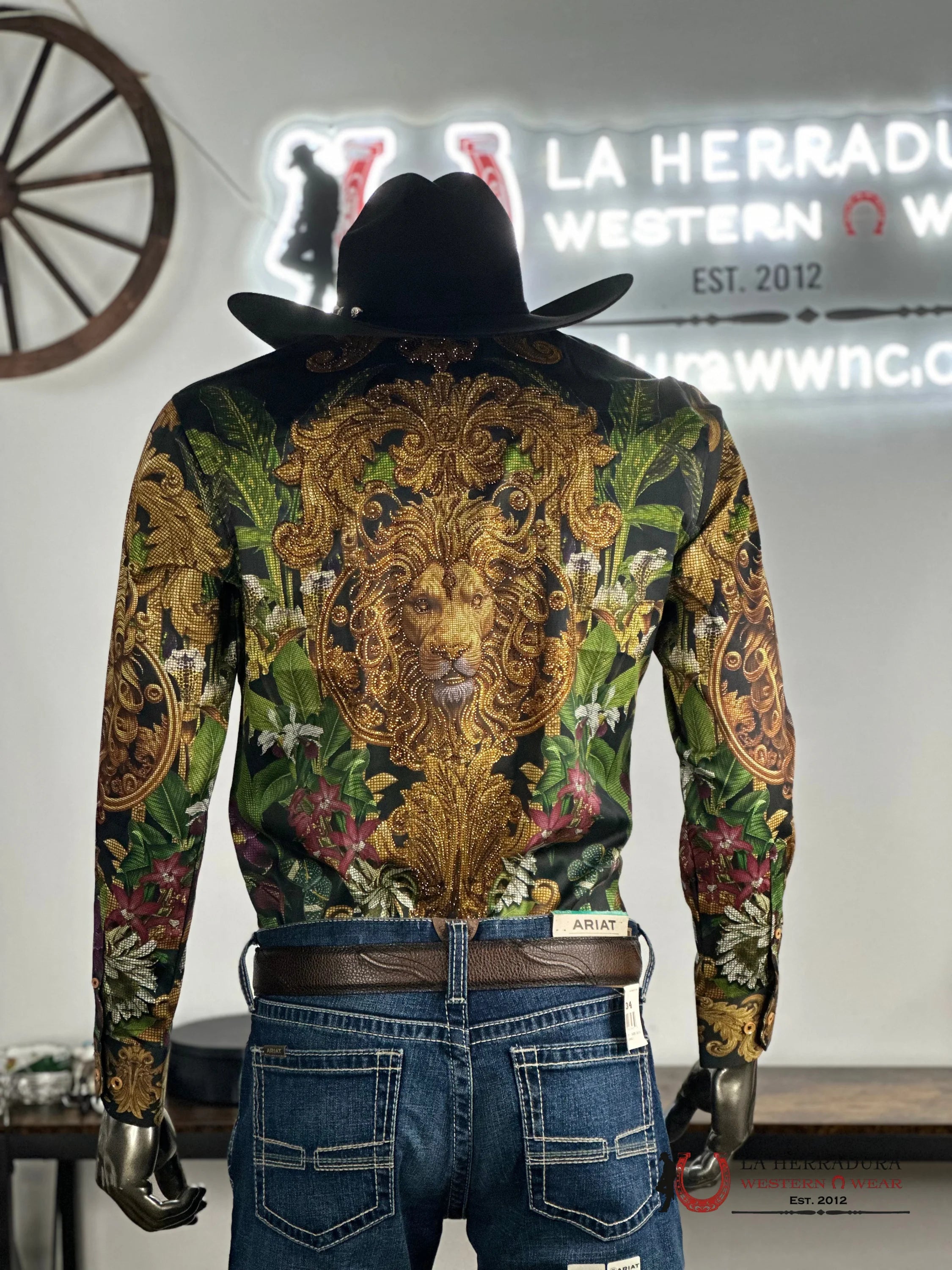 Barabas Black 428 Long Sleeve Shirt Ropa Hombres