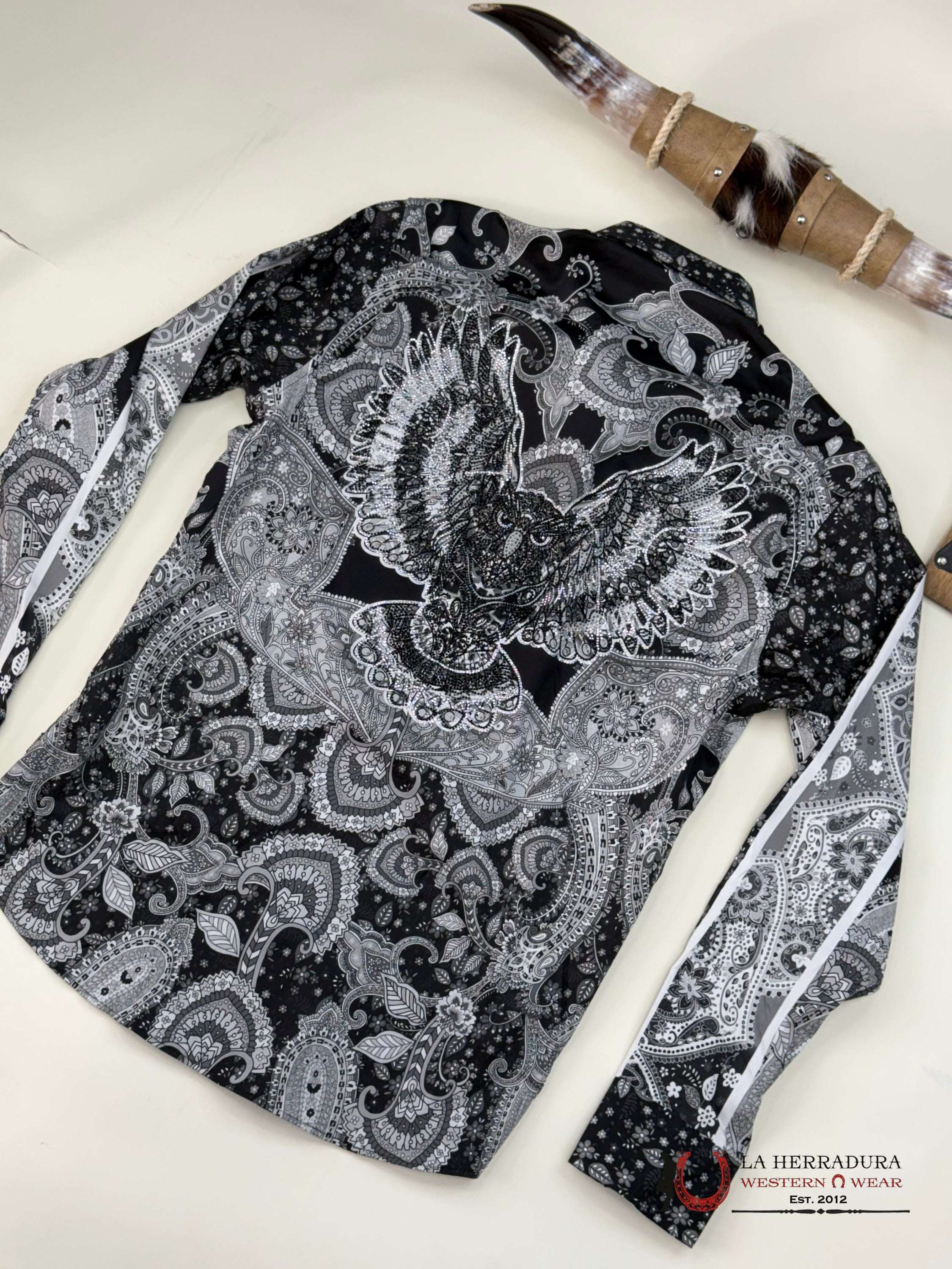 MENS PEDRERIA BLACK OWL PR01 LONG SLEEVE SHIRT ROPA HOMBRES