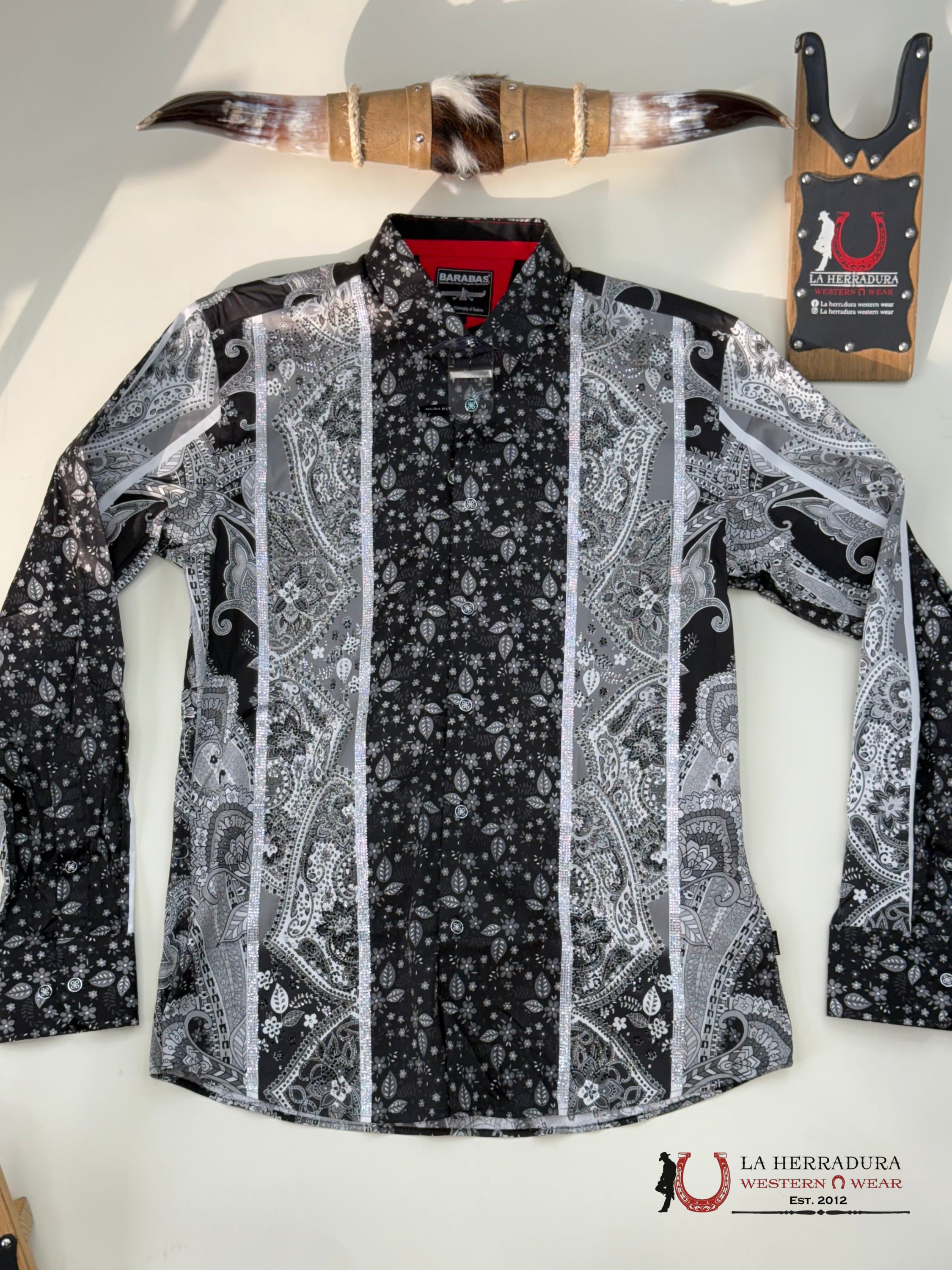MENS PEDRERIA BLACK OWL PR01 LONG SLEEVE SHIRT ROPA HOMBRES