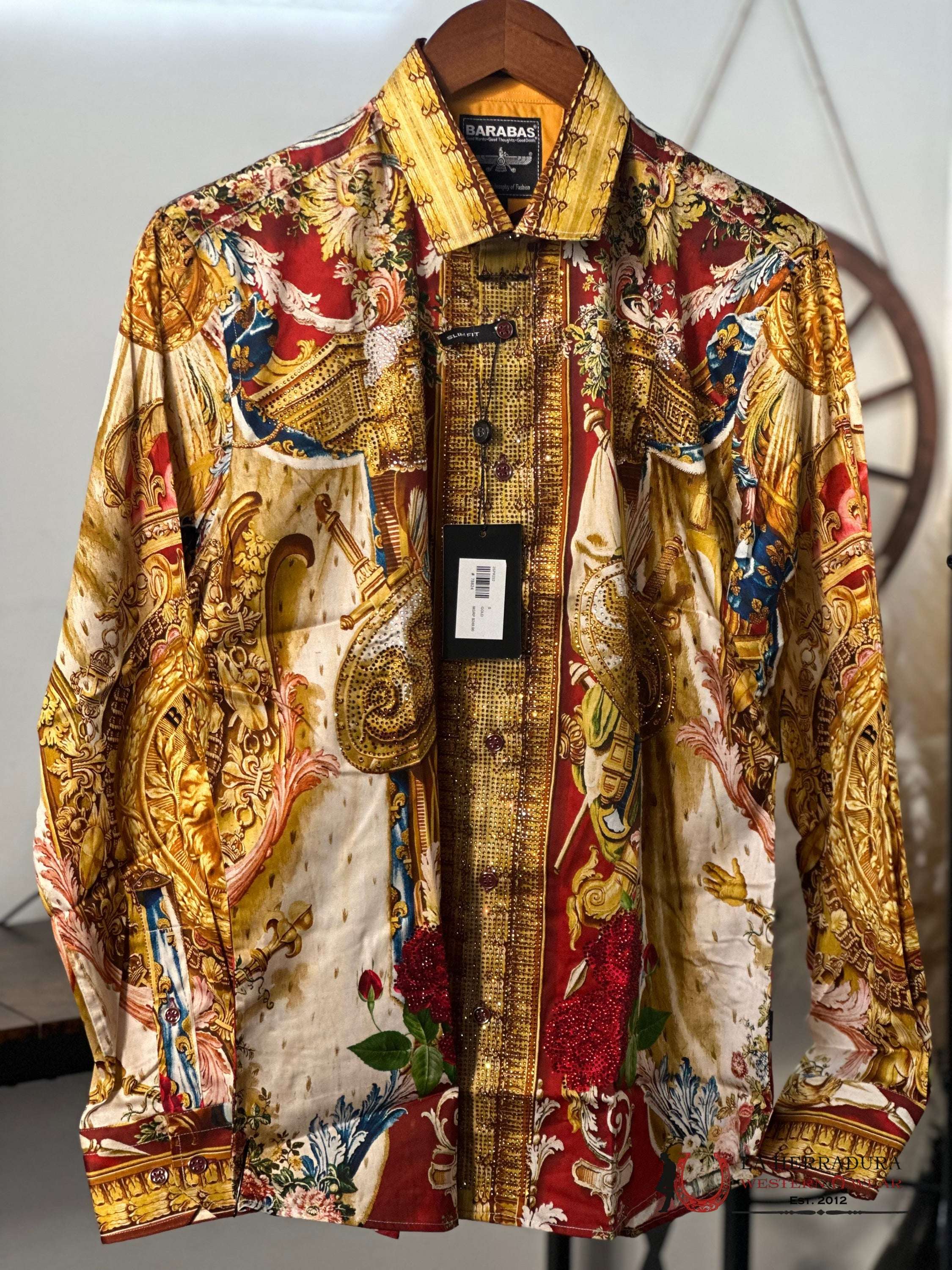 Barabas Pedrería Gold Multi 222 Ropa Hombres