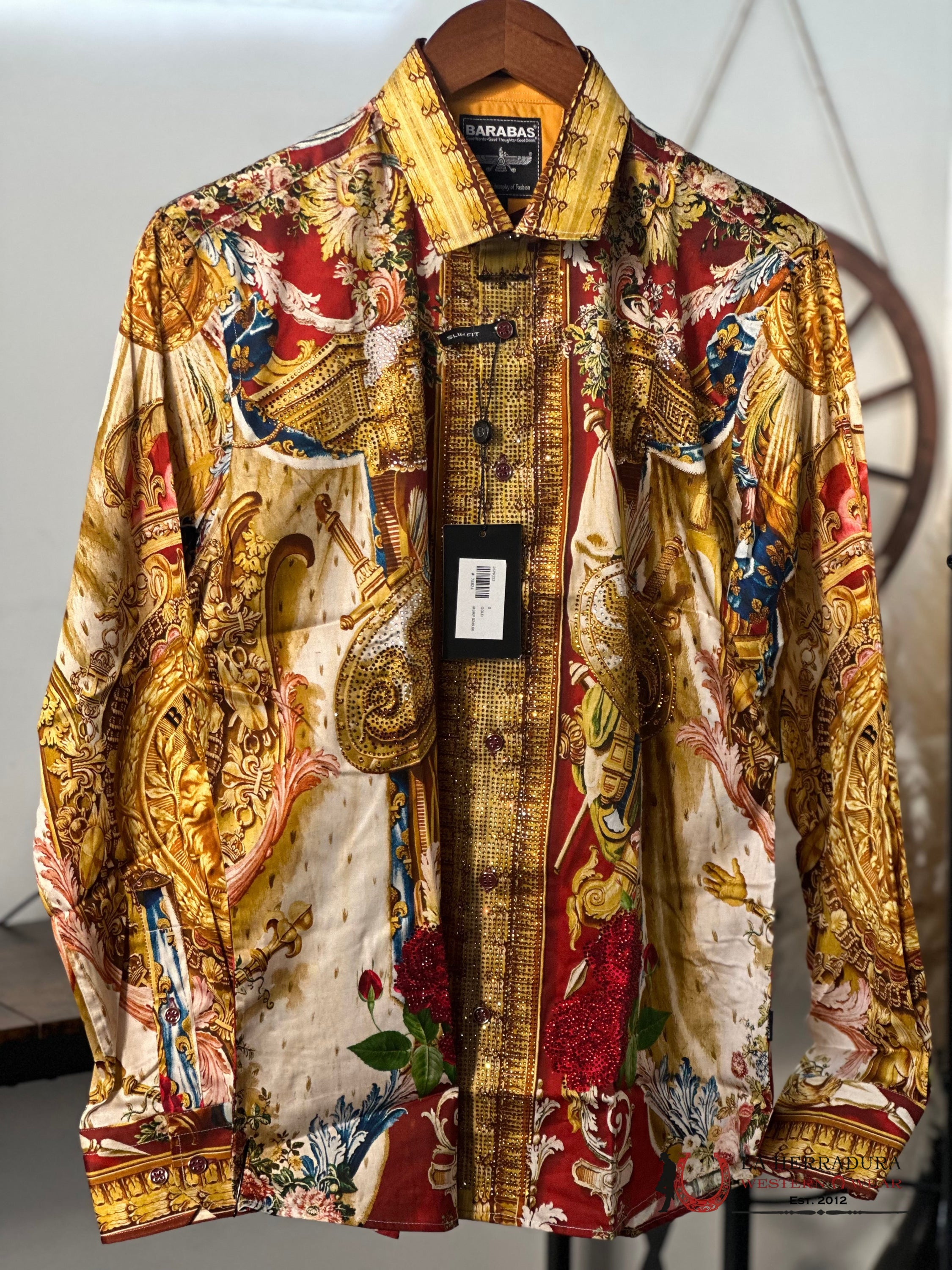 Barabas Pedrería Gold Multi 222 Ropa Hombres