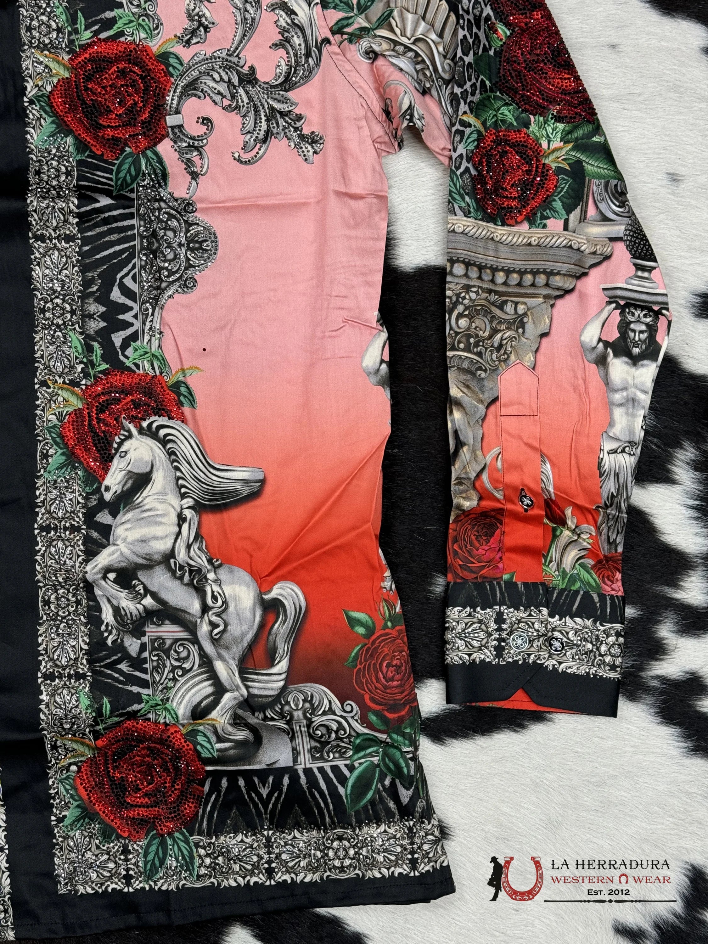 Barabas Pnk-Pink 418 Long Sleeve Shirt Ropa Hombres