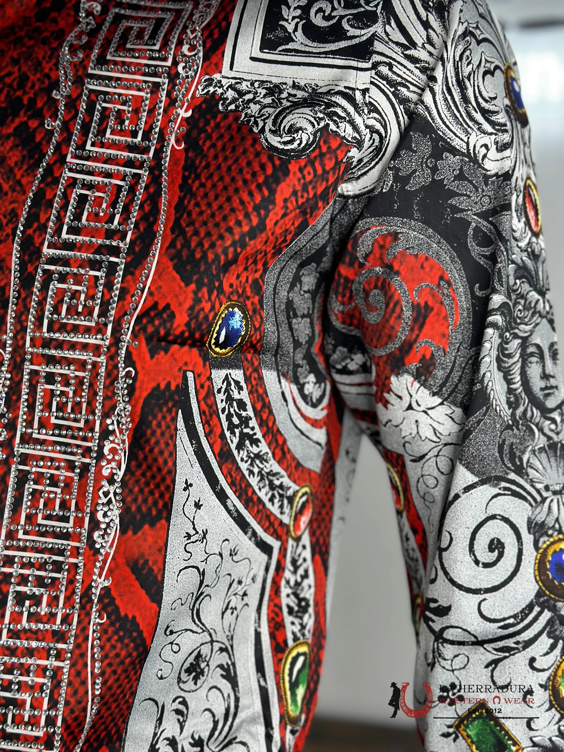 Barabas Red-Red 962 Long Sleeve Shirt Ropa Hombres