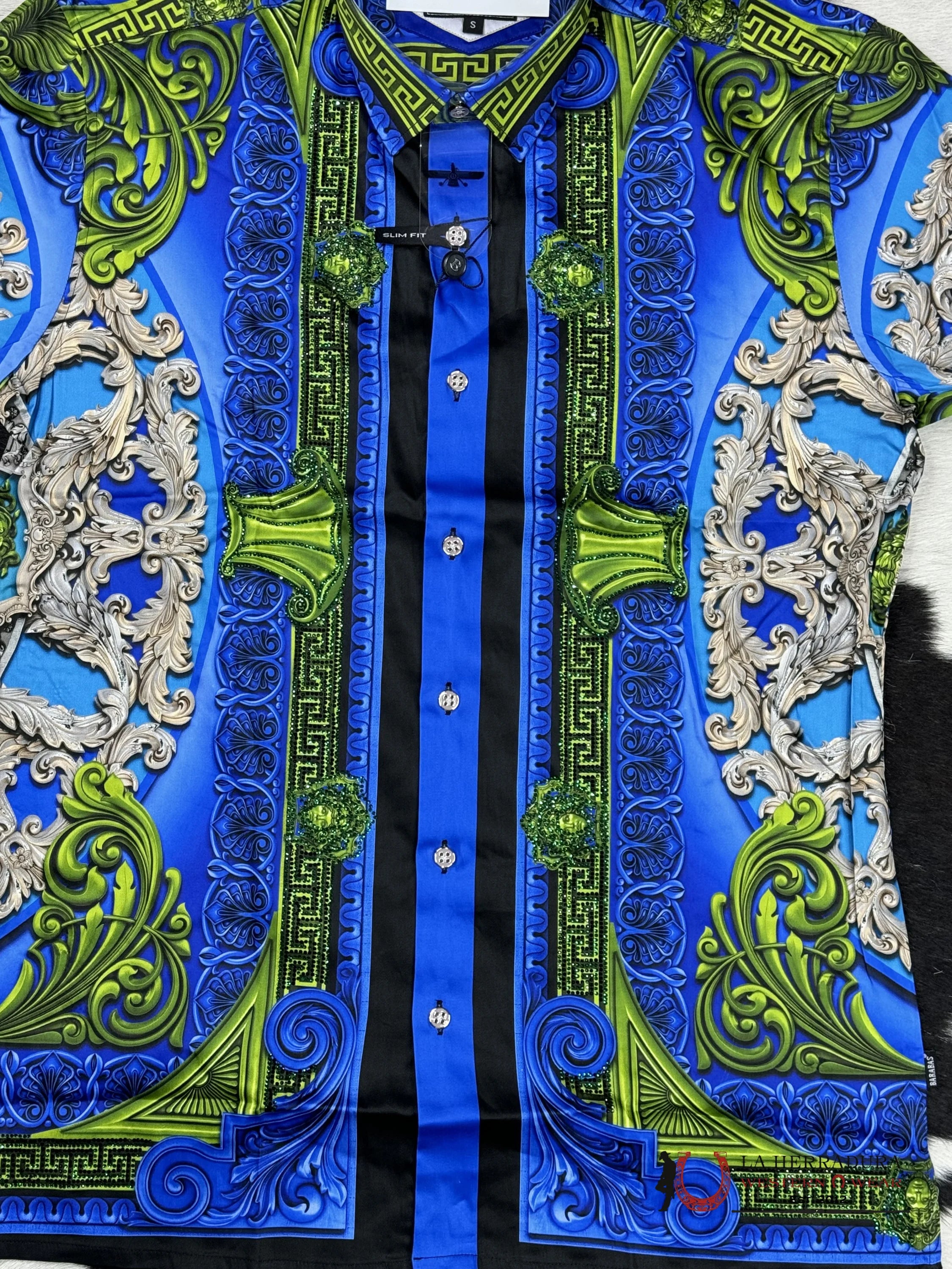 Barabas Pedrería Royal 416 Long Sleeve Shirt Ropa Hombres