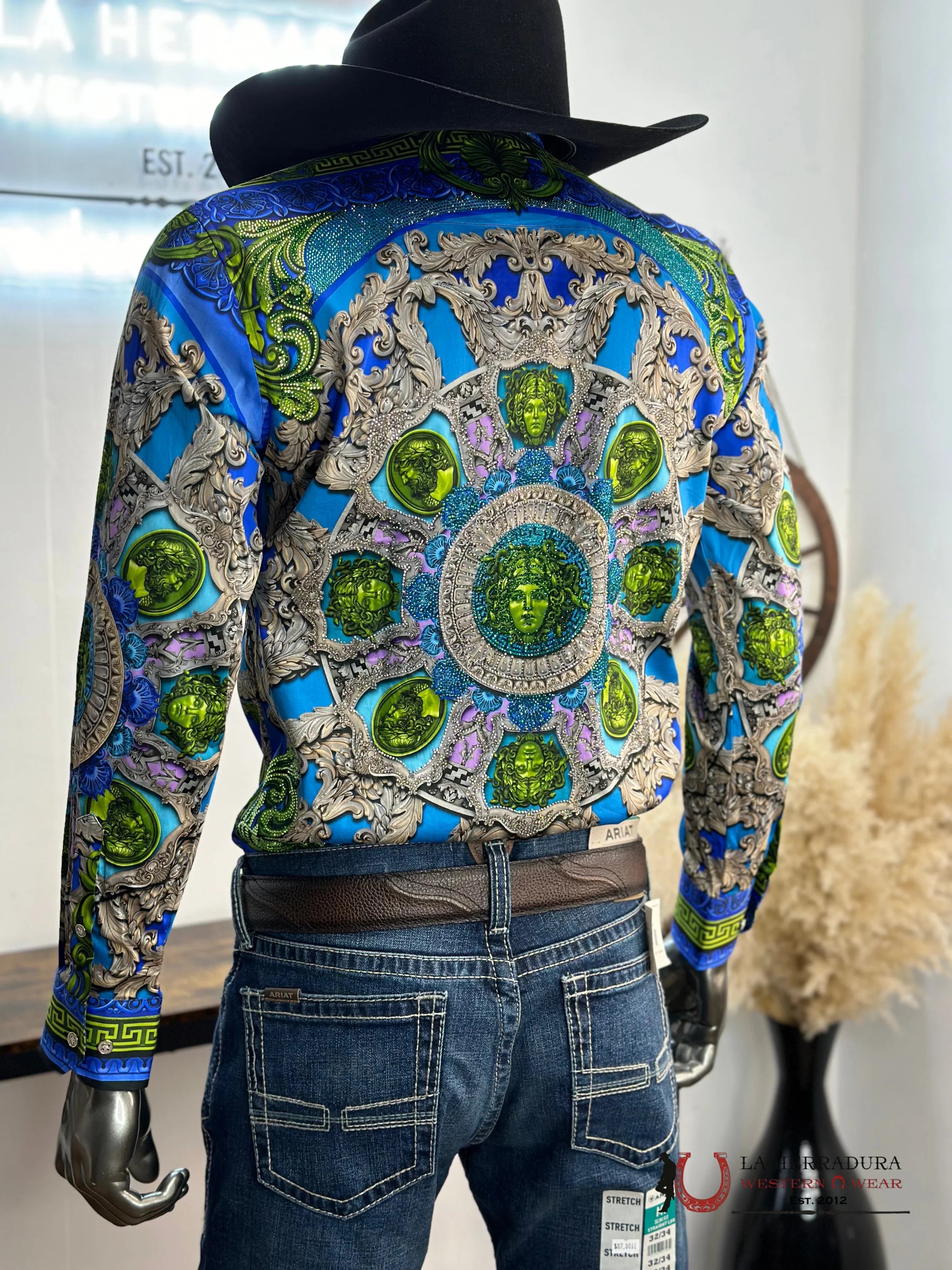 Barabas Pedrería Royal 416 Long Sleeve Shirt Ropa Hombres