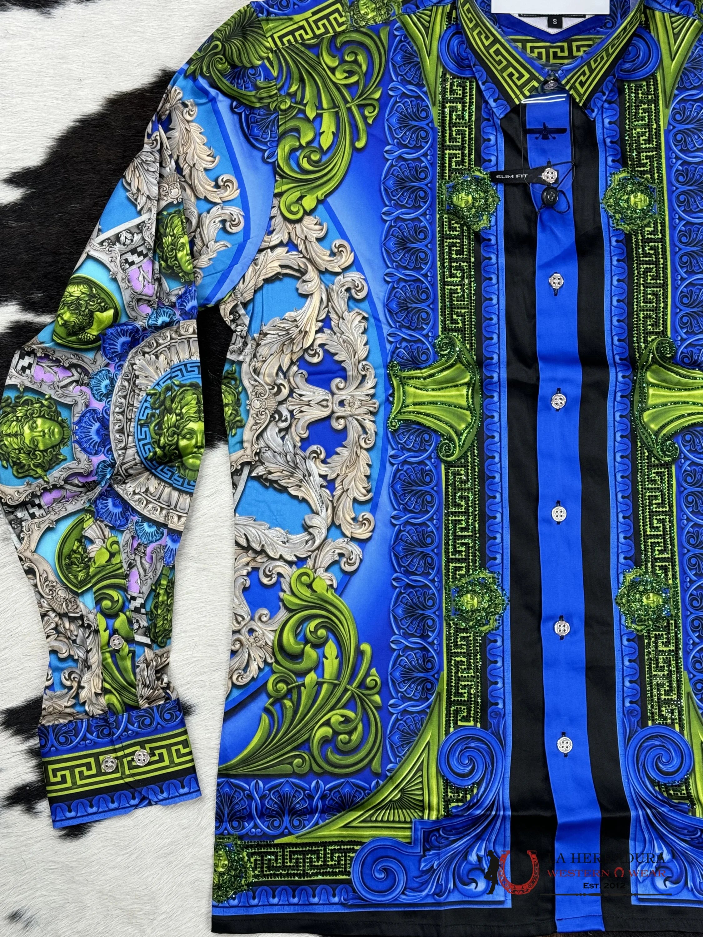 Barabas Pedrería Royal 416 Long Sleeve Shirt Ropa Hombres