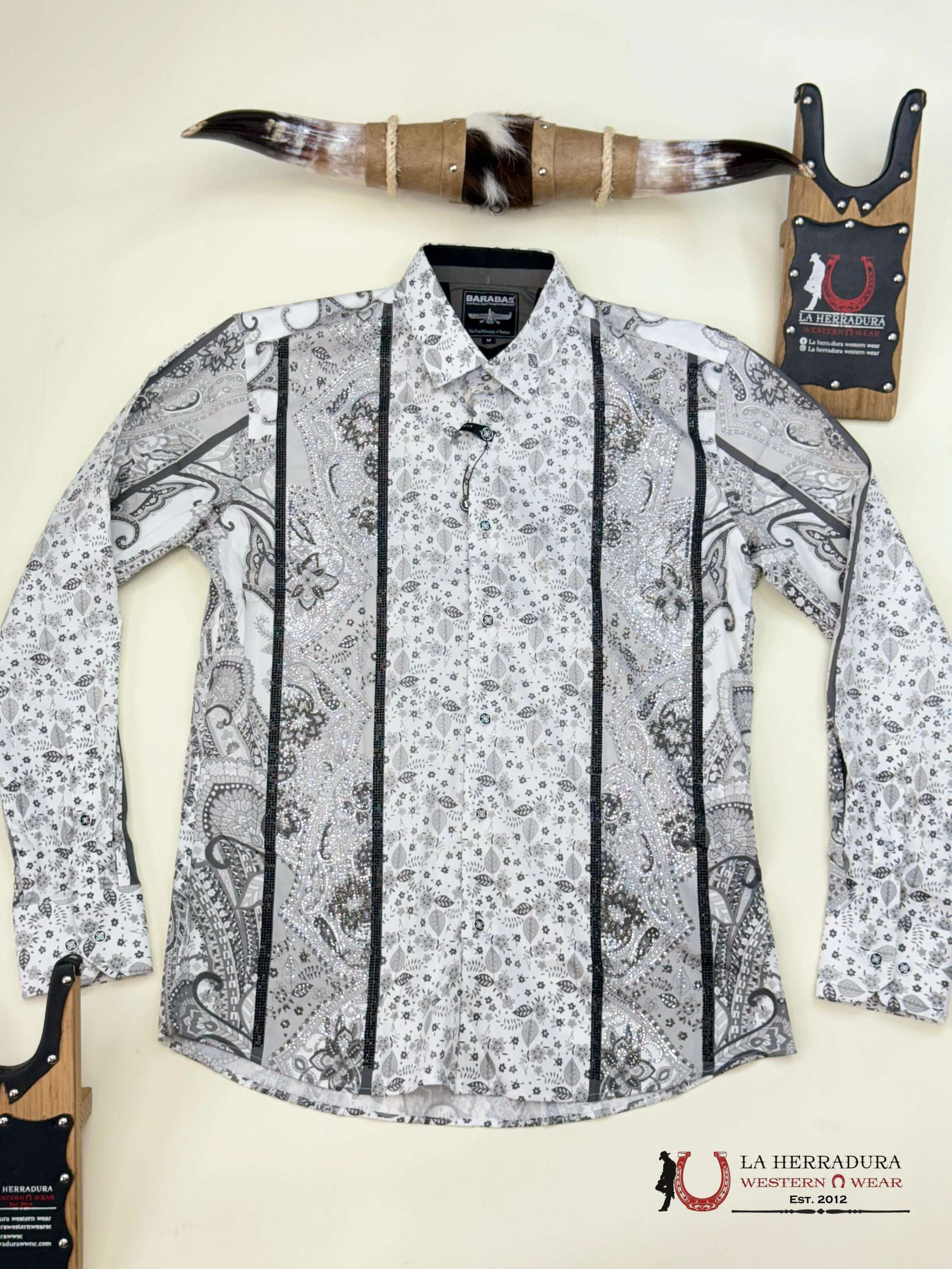 MENS PEDRERIA WHITE OWL PR01 LONG SLEEVE SHIRT - 4SPR01 ROPA HOMBRES