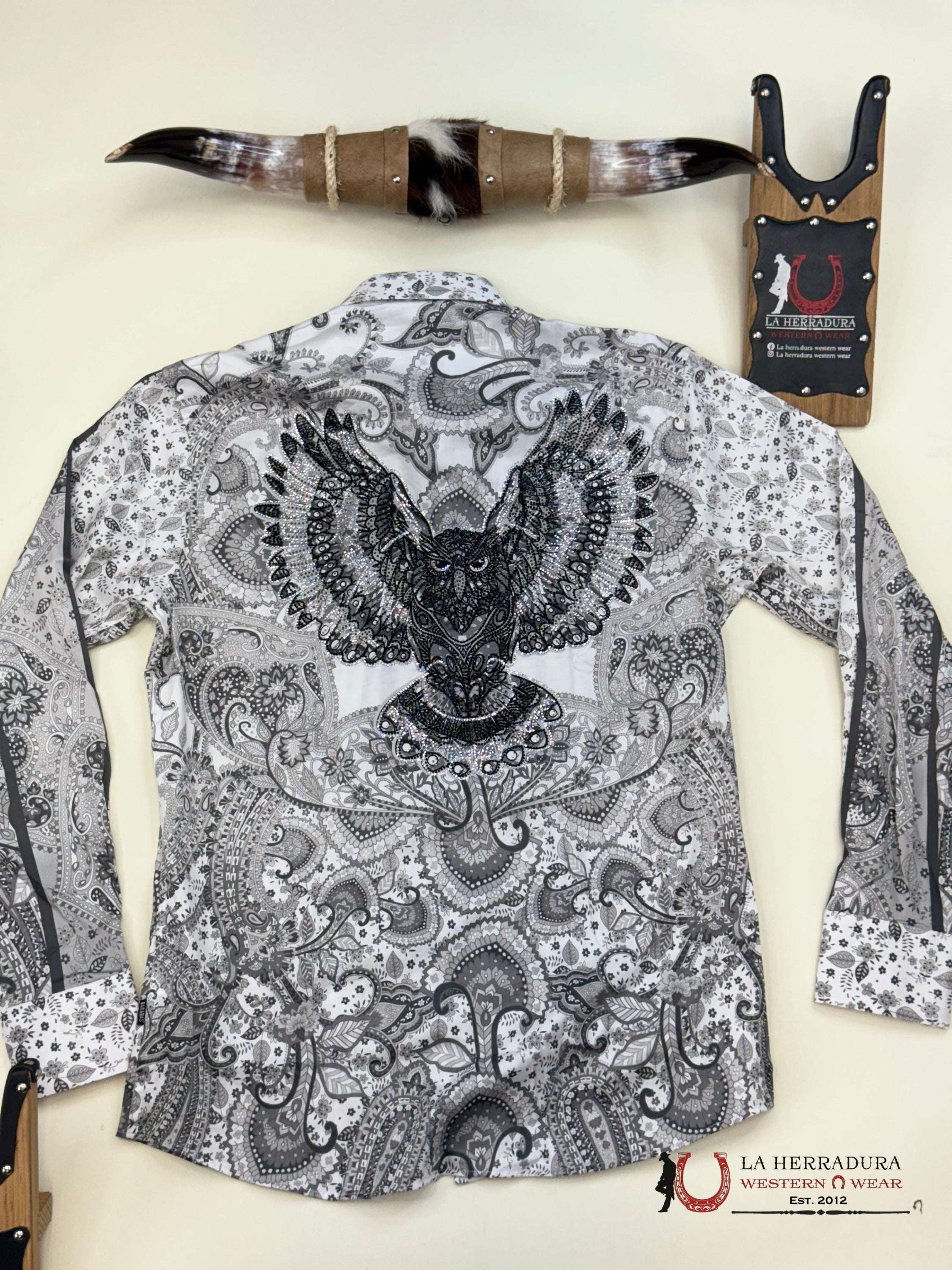 MENS PEDRERIA WHITE OWL PR01 LONG SLEEVE SHIRT - 4SPR01 ROPA HOMBRES