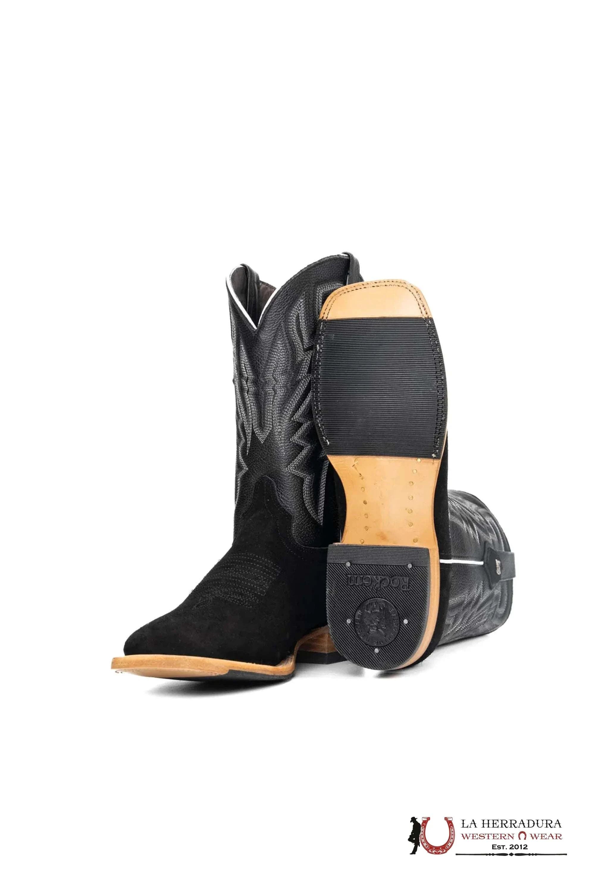 Men’s Rock’em Alpez Gamuza Negro Boot BOTAS HOMBRES