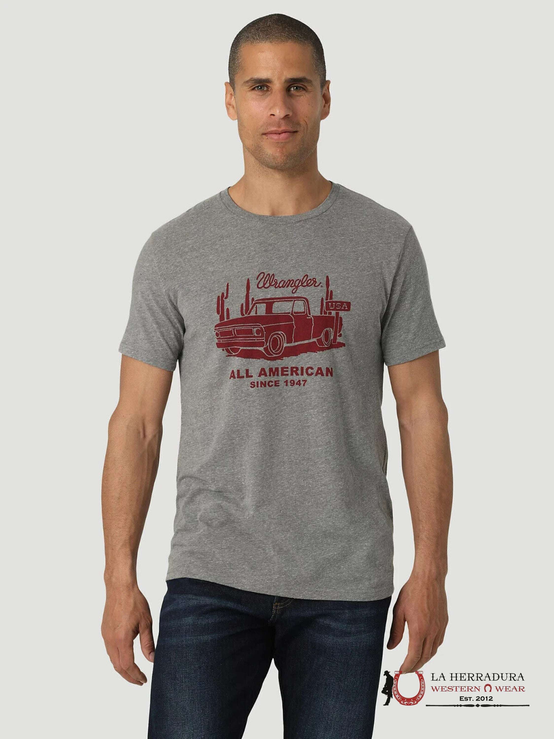 MEN’S Wrangler All American Pickup Truck T-Shirt 112328864 ROPA HOMBRES