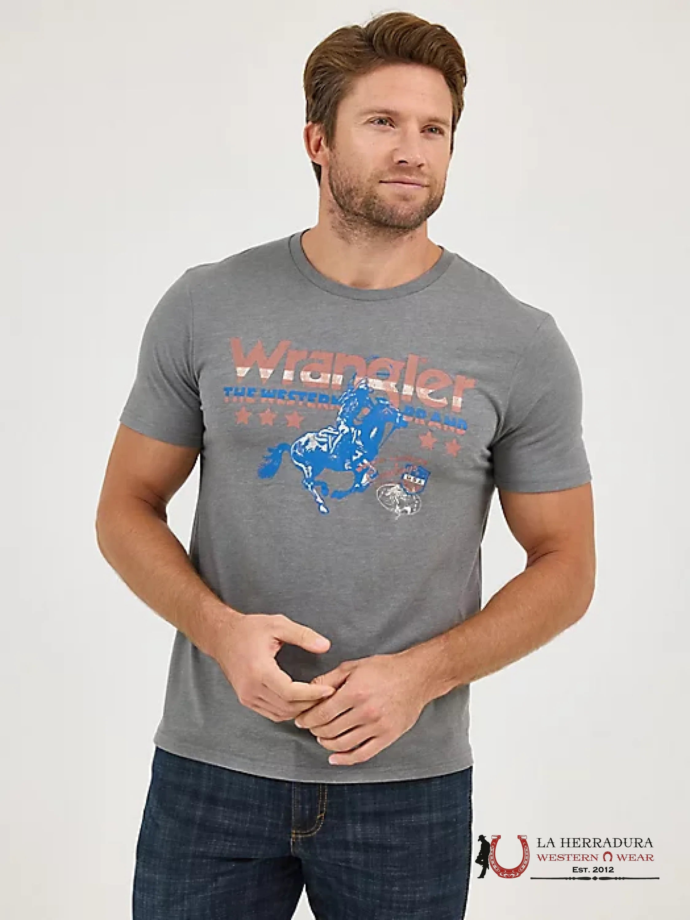 MEN’S WRANGLER AMERICANA LOGO T-SHIRT - 1831 ROPA HOMBRES