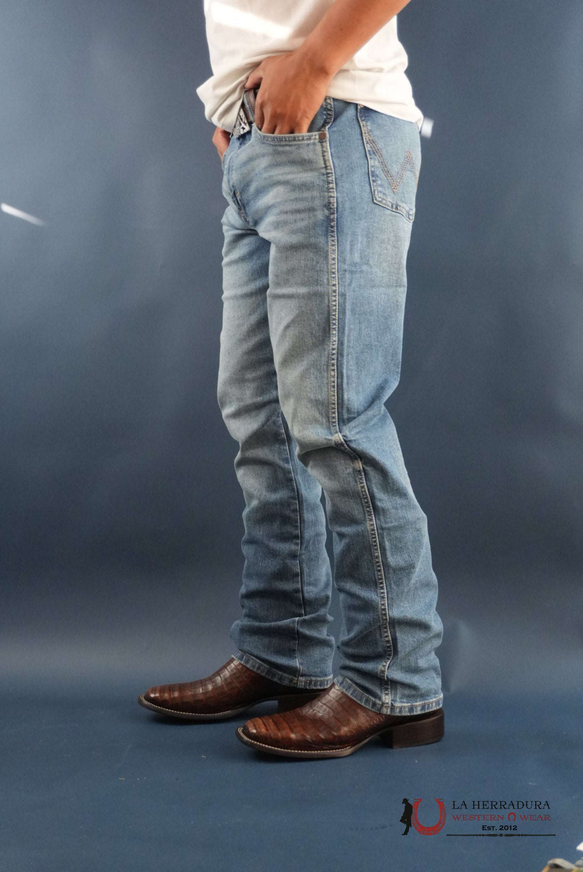 MEN’S WRANGLER RETR SLIM FIT STRAIGHT LEG JEAN PHILLIPS WRANGLER JEANS