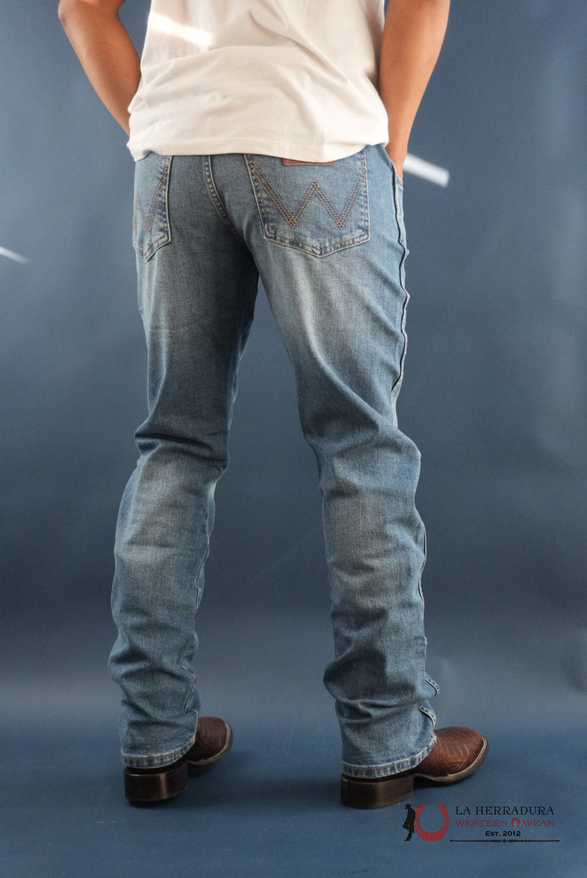 MEN’S WRANGLER RETR SLIM FIT STRAIGHT LEG JEAN PHILLIPS WRANGLER JEANS